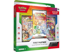 2026 Pokémon First Partner Illustration Collection Series 1 Box Wax Set