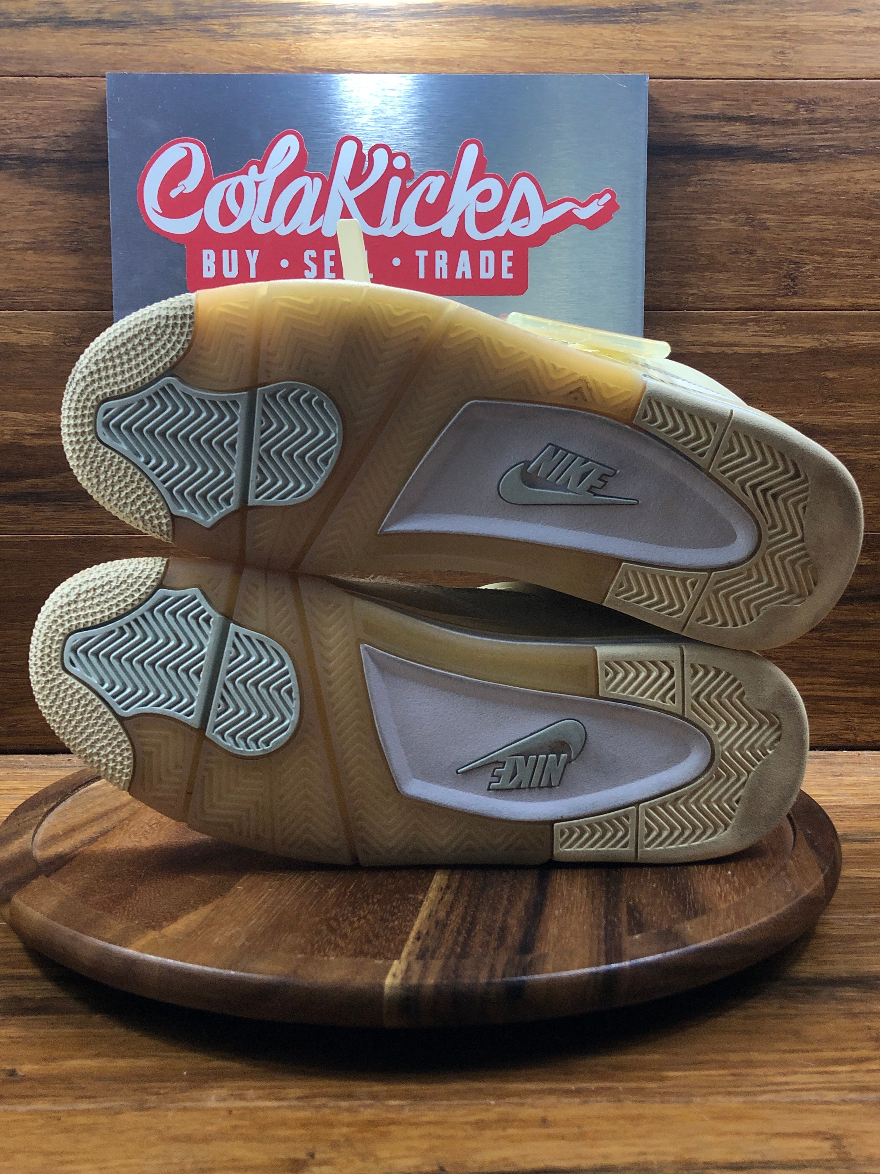 Jordan 4 Retro Off-White Sail (Women's)