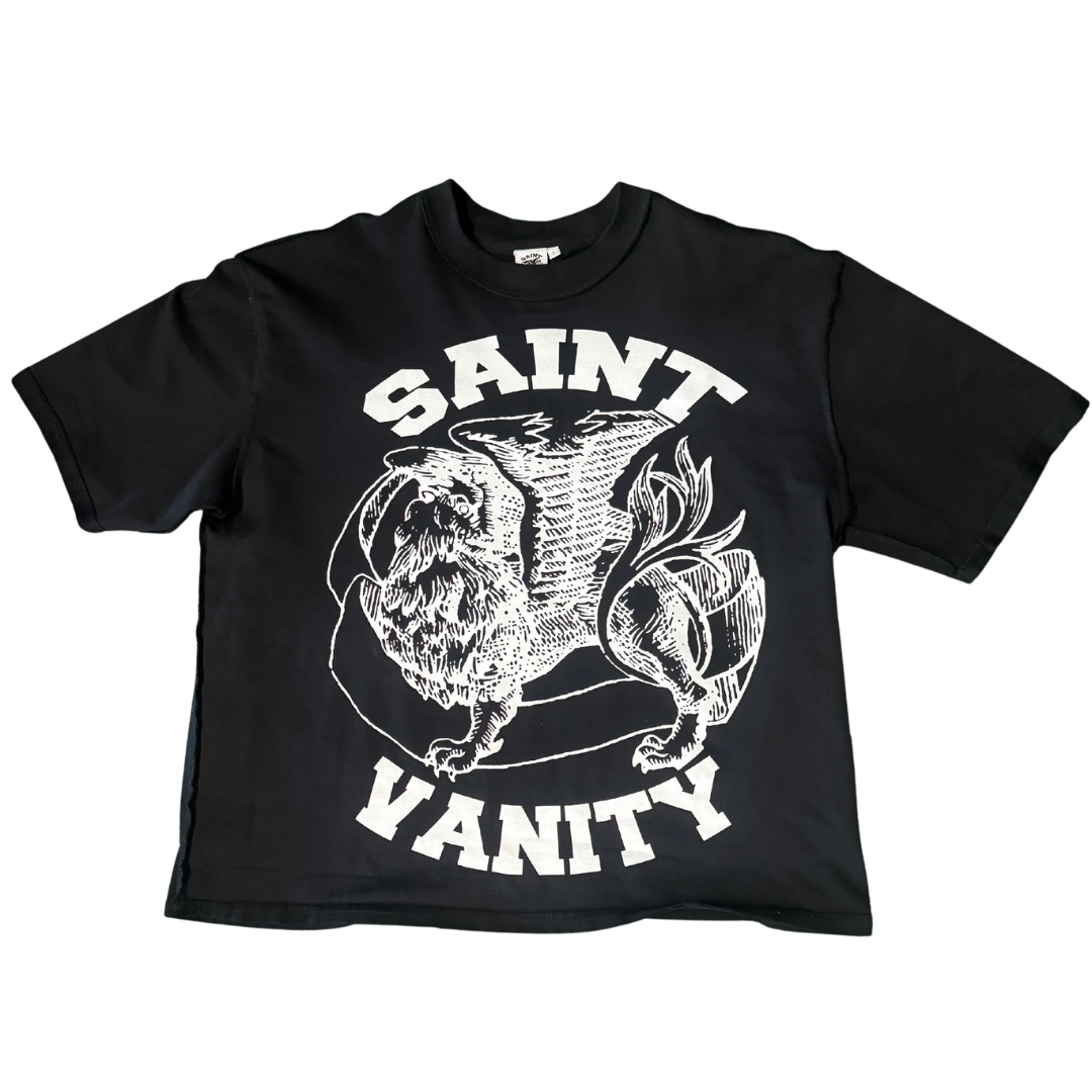 Saint Vanity Black & White Griffin Tee