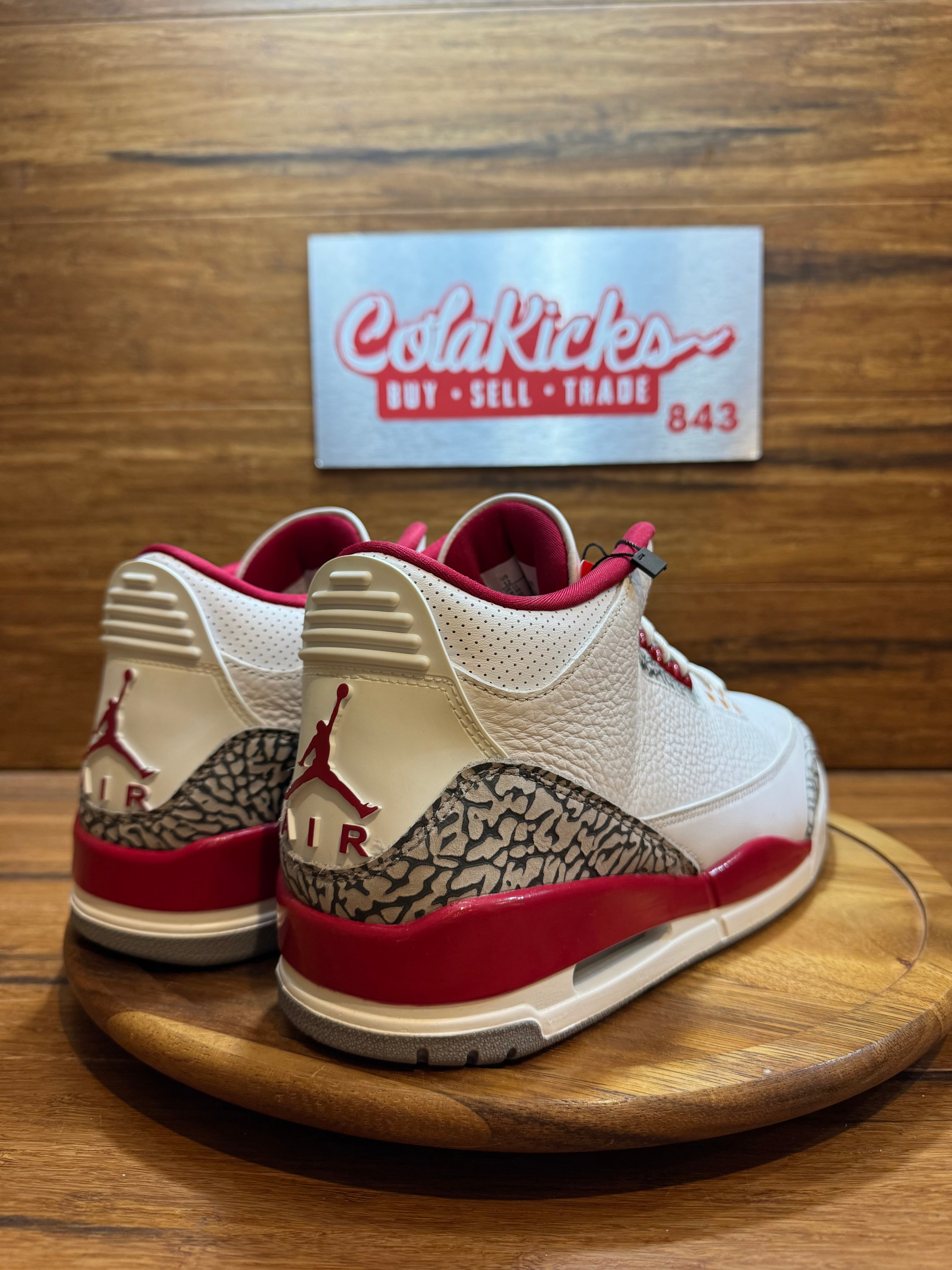 Jordan 3 Retro Cardinal Red