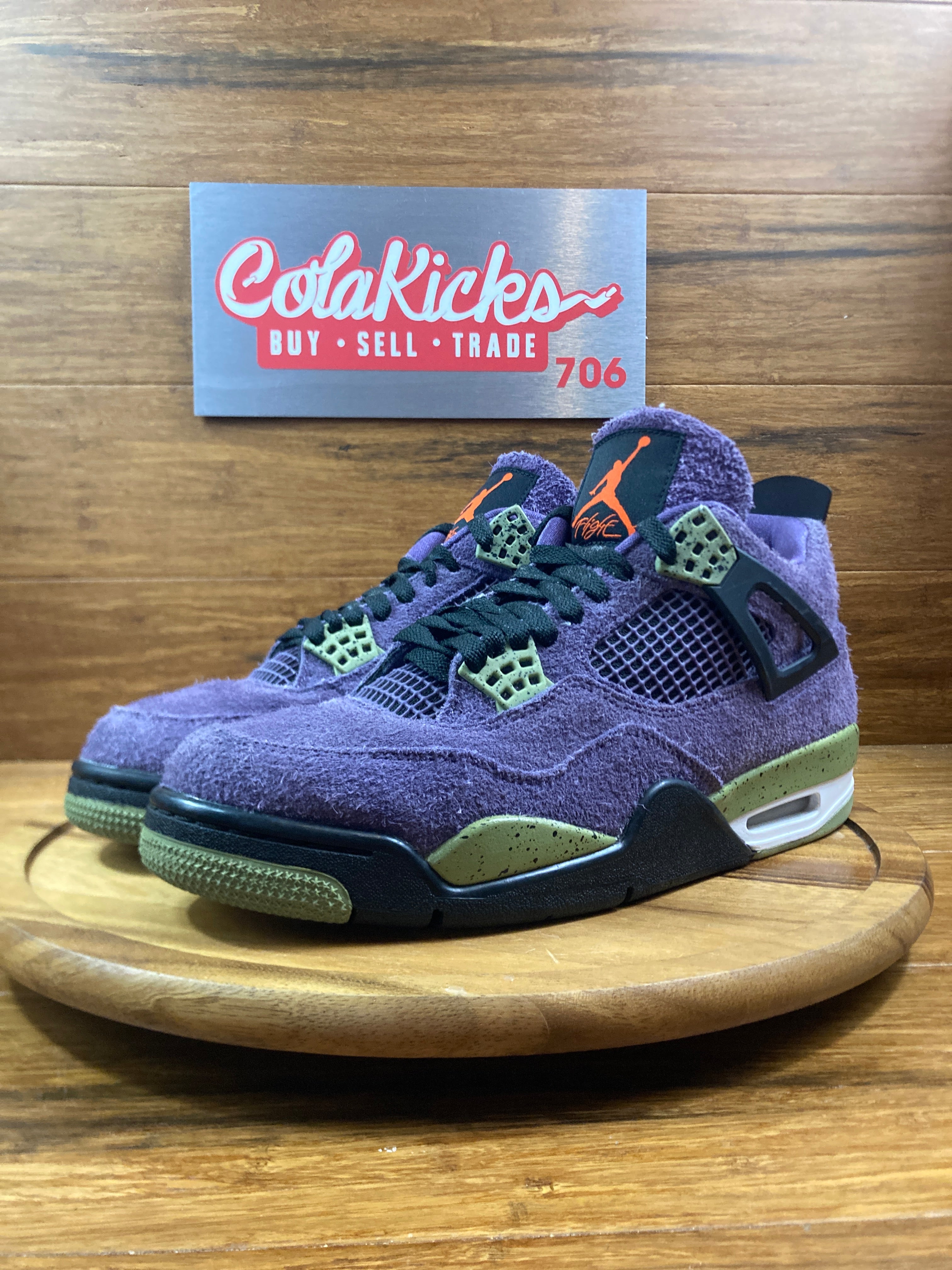 Jordan 4 Retro Canyon Purple (Women's)