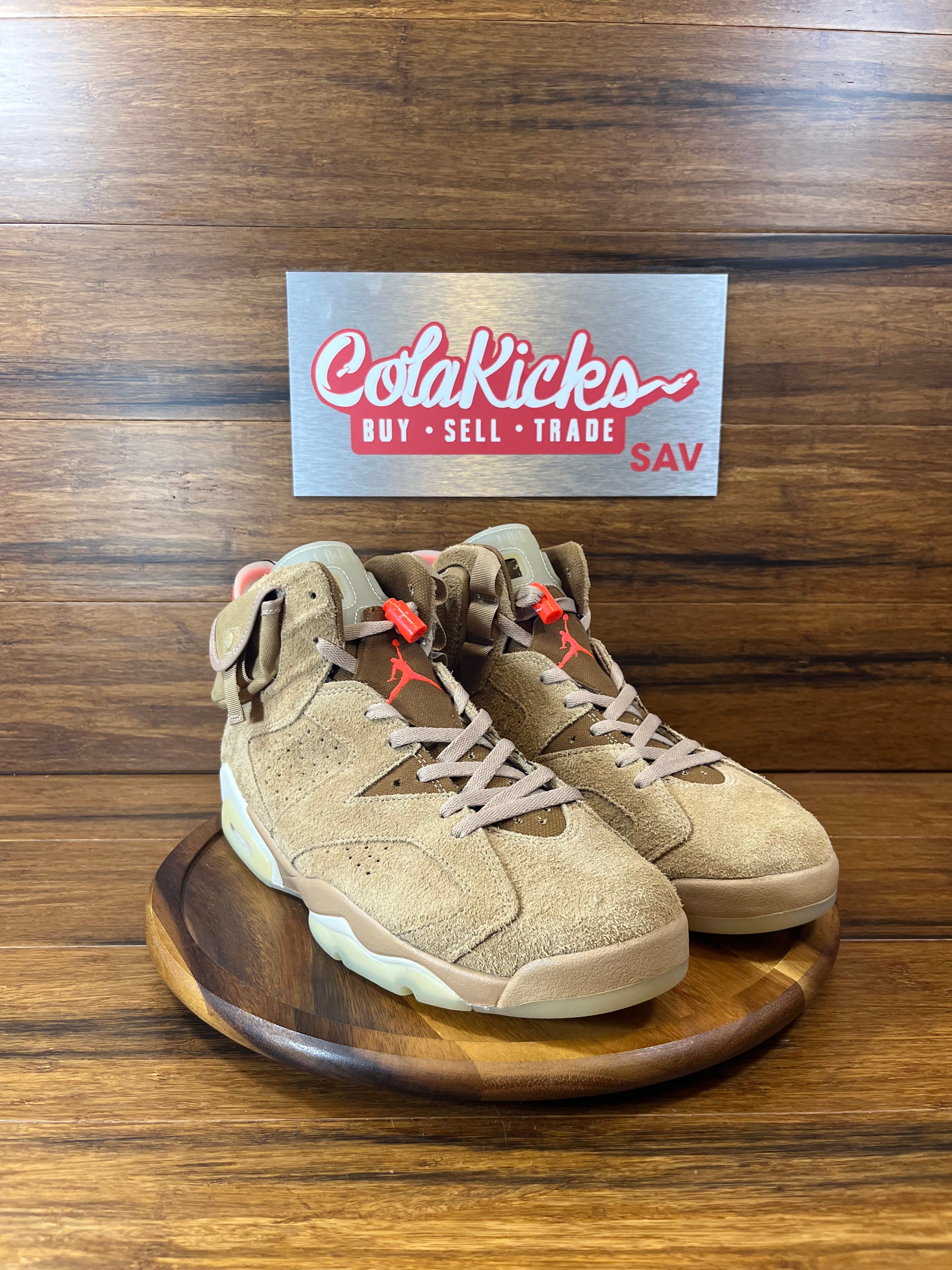 Jordan 6 Retro Travis Scott British Khaki