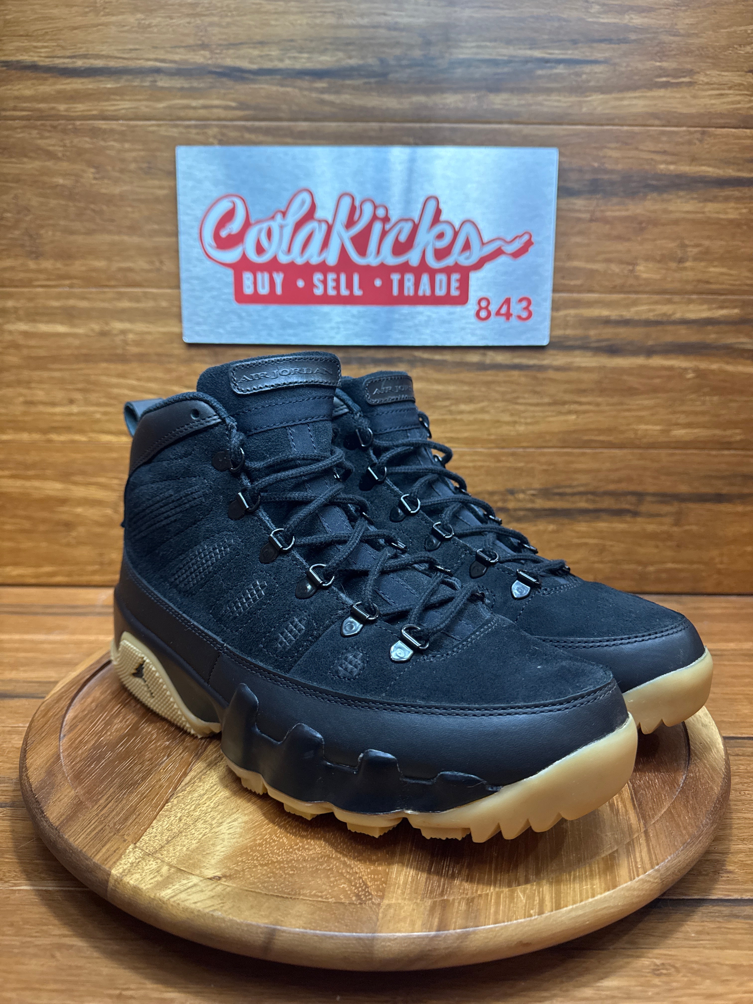 Jordan 9 Retro Boot NRG Black Light Gum