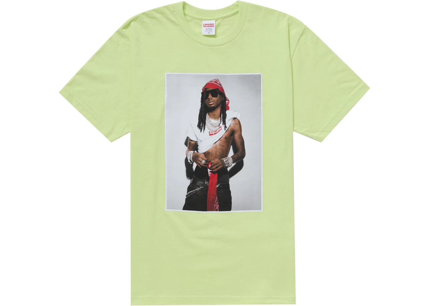 Supreme Playboi Carti Tee Pale Green