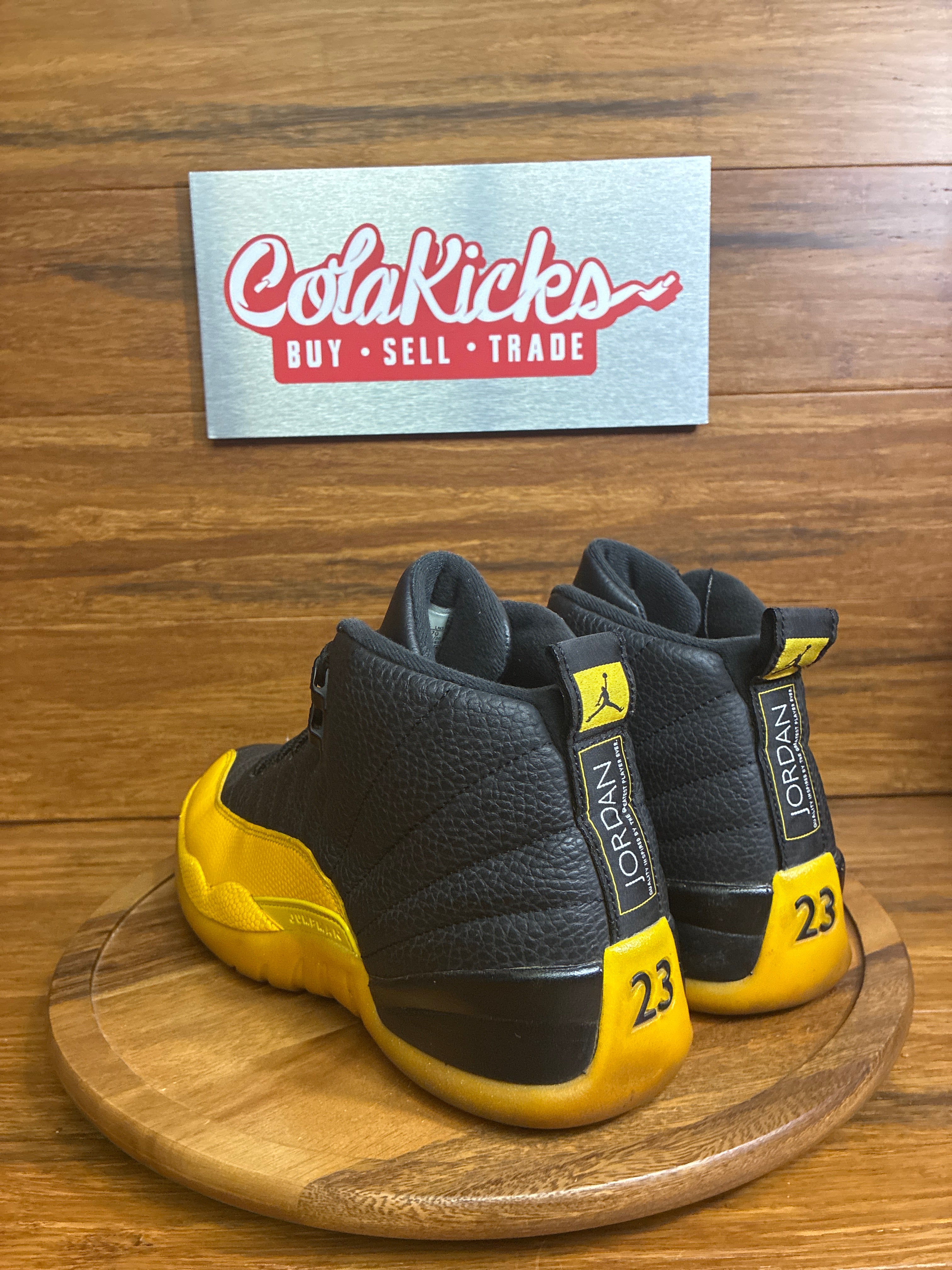 Jordan 12 Retro Black University Gold