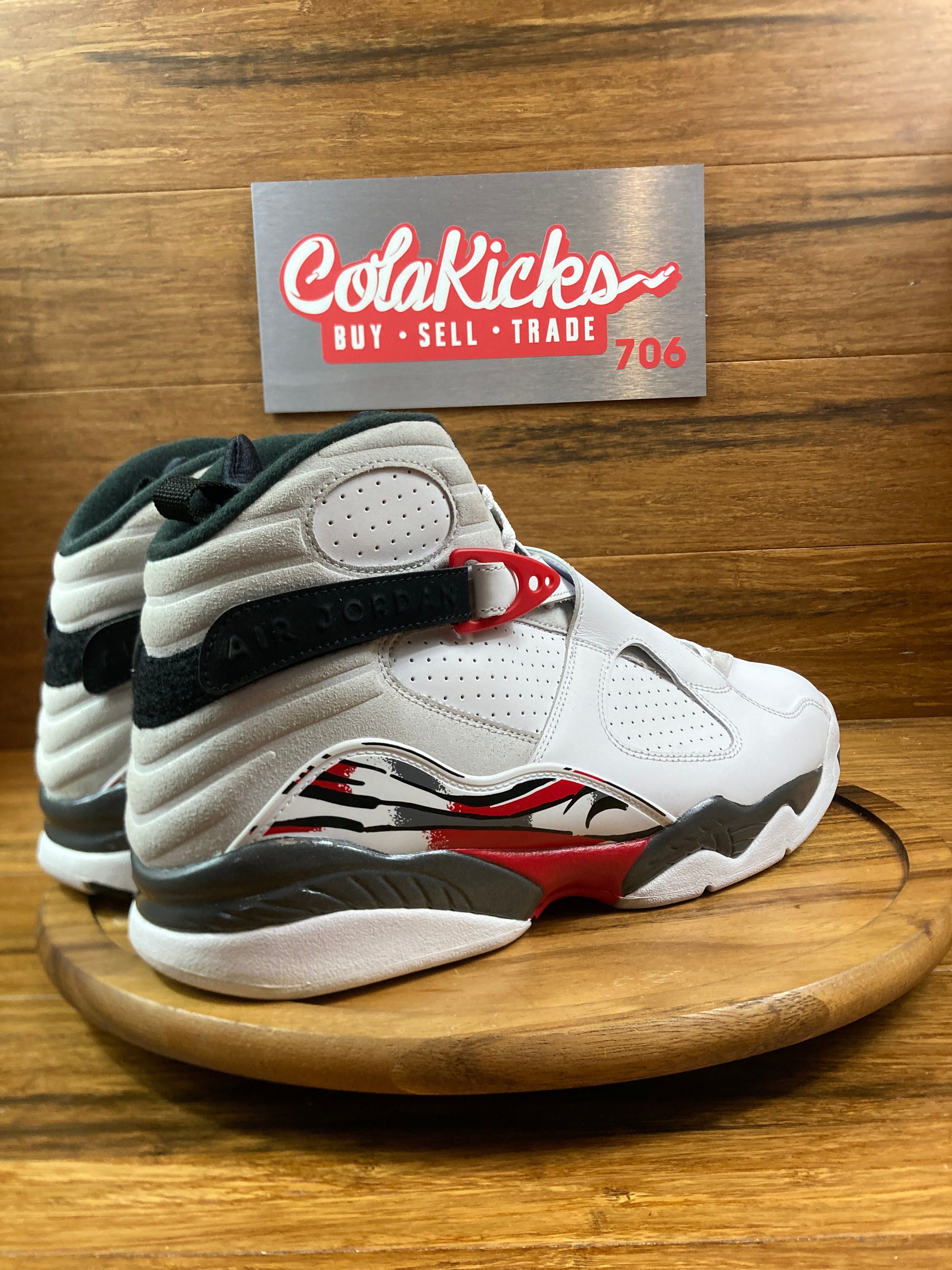 Jordan 8 Retro White True Red (2025)