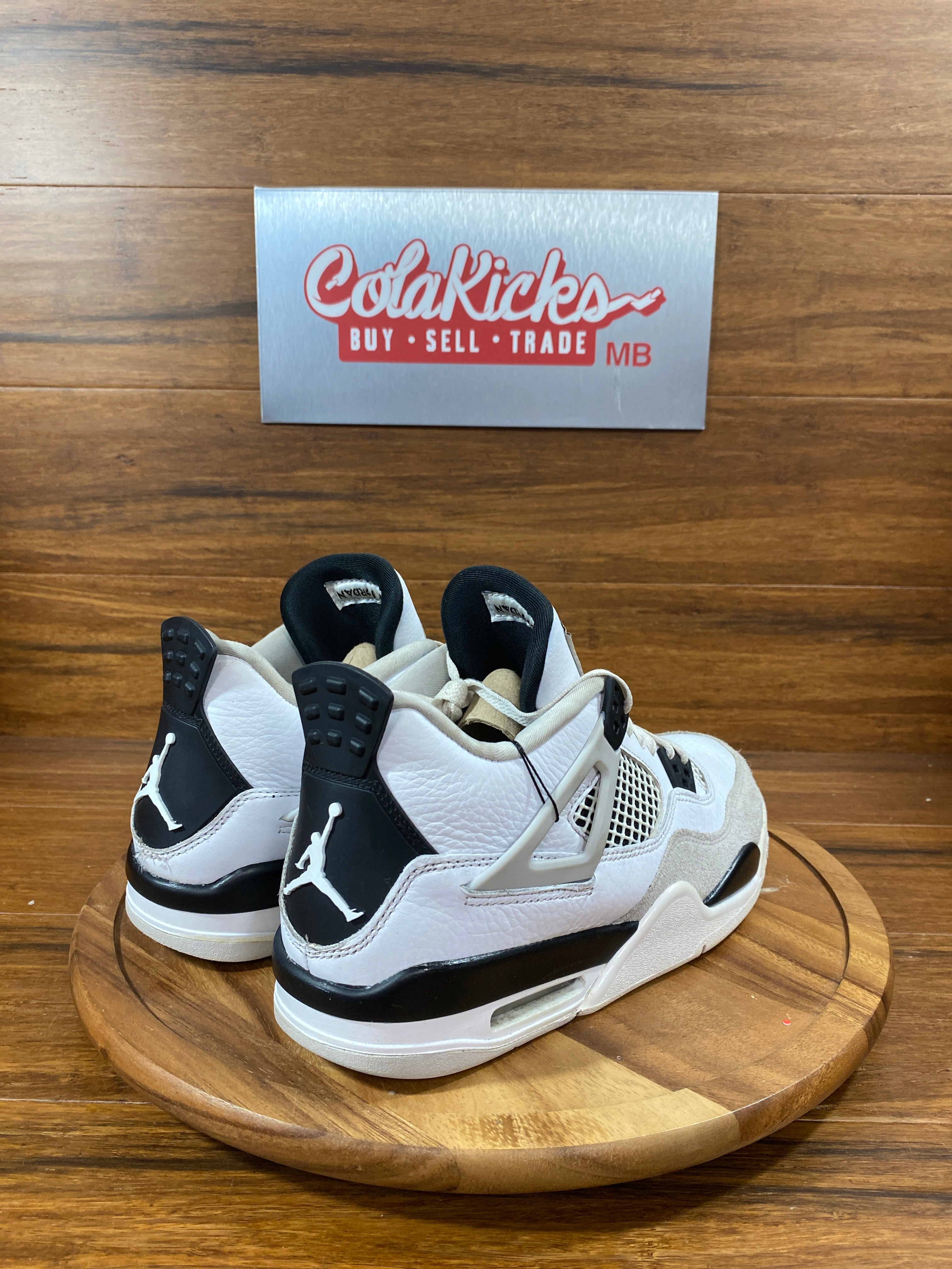 Jordan 4 Retro Military Black (GS)