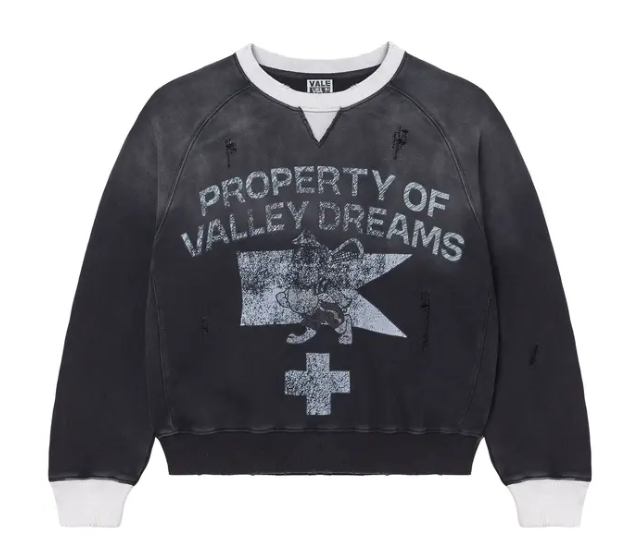 Vale Forever Prison Break Crewneck Black