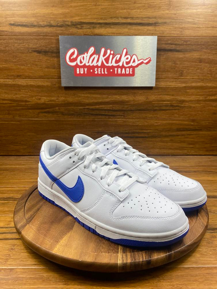 Nike Dunk Low White Hyper Royal