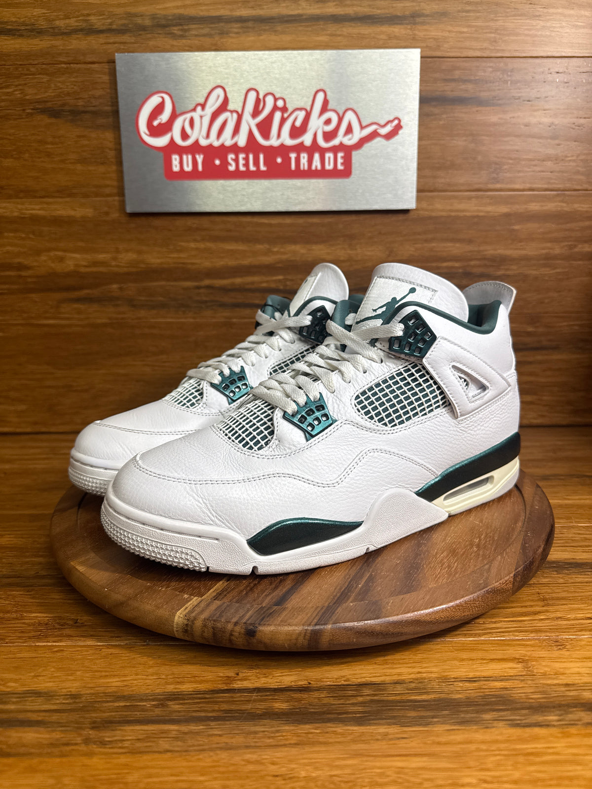 Jordan 4 Retro Oxidized Green