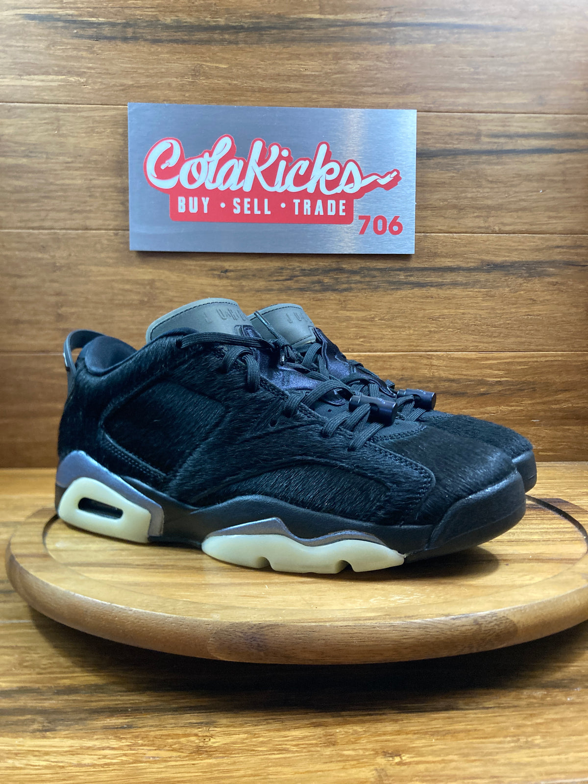 Jordan 6 Retro Low Blackout (Women's)