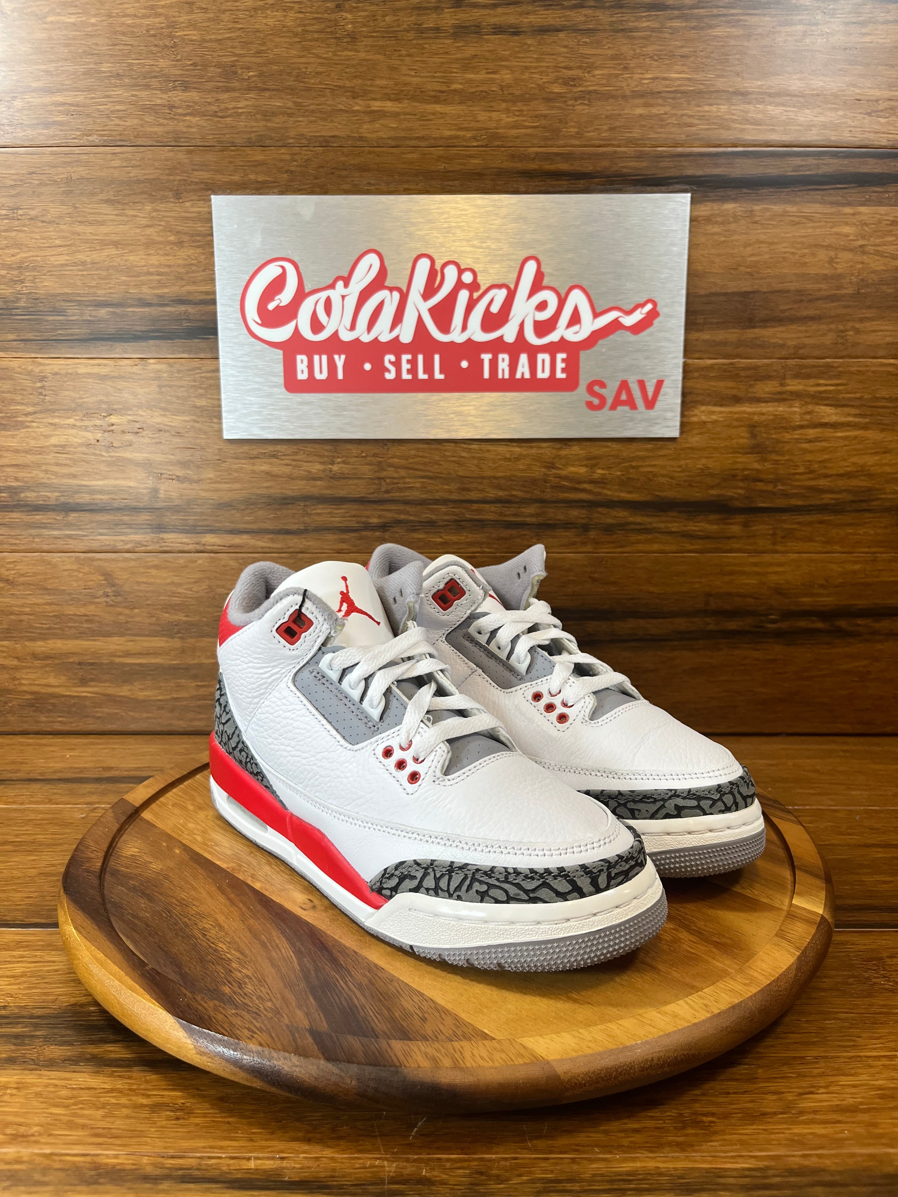 Jordan 3 Retro Fire Red (2022) (GS)