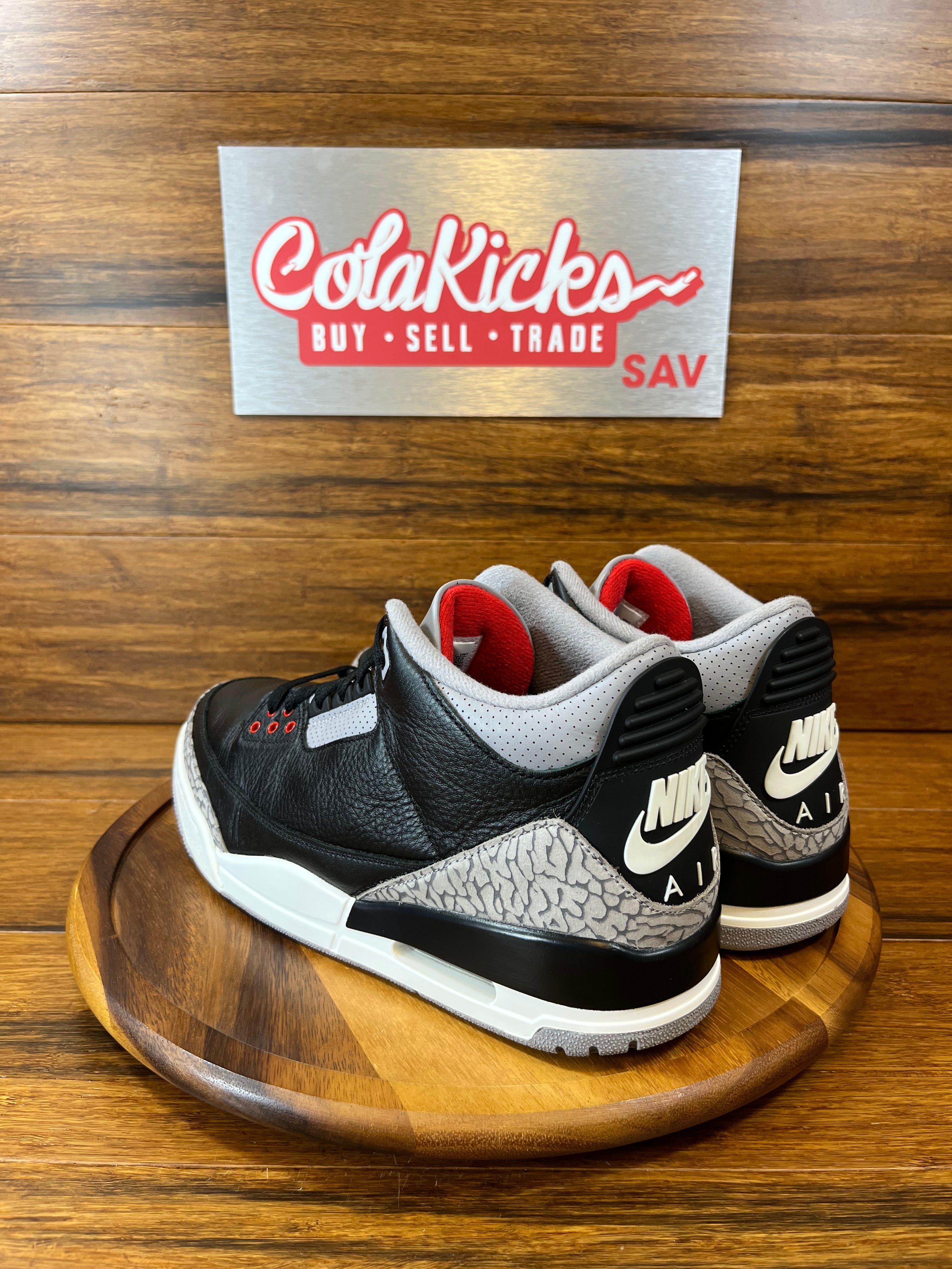 Jordan 3 Retro OG Black Cement (2024)