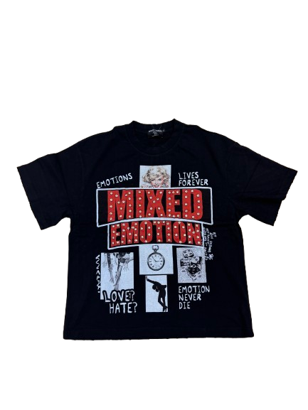 Mixed Emotion Lost Identity Black