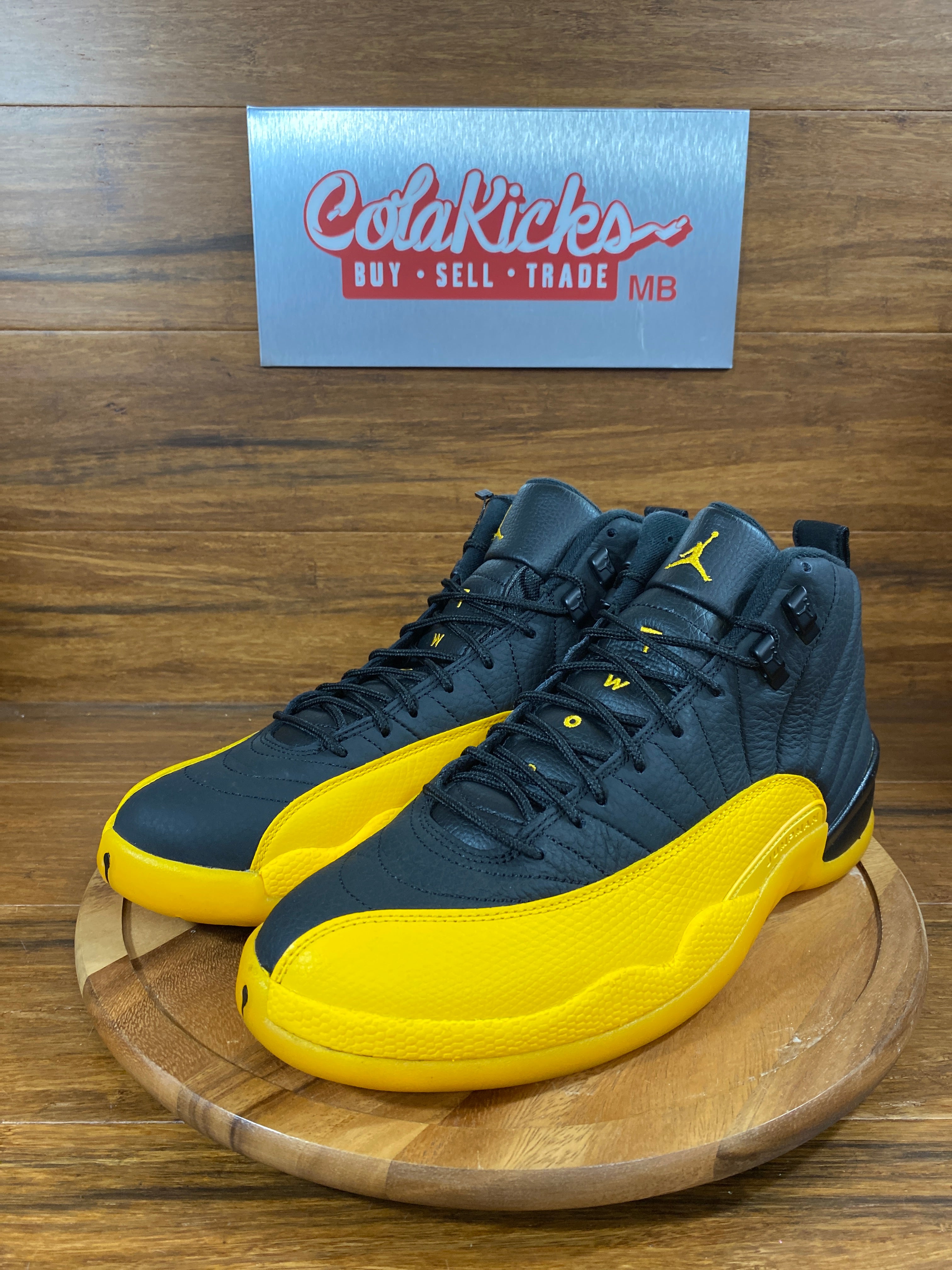 Jordan 12 Retro Black University Gold