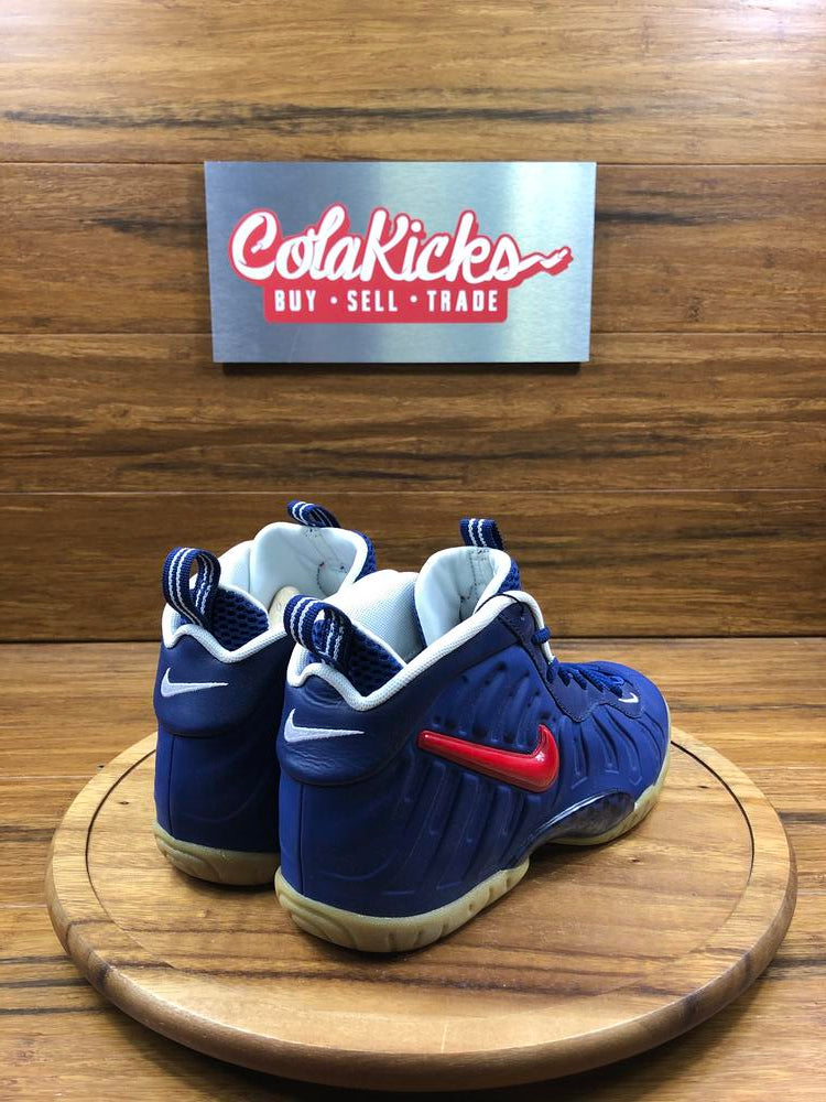Nike Air Foamposite Pro Blue Void University Red (GS)