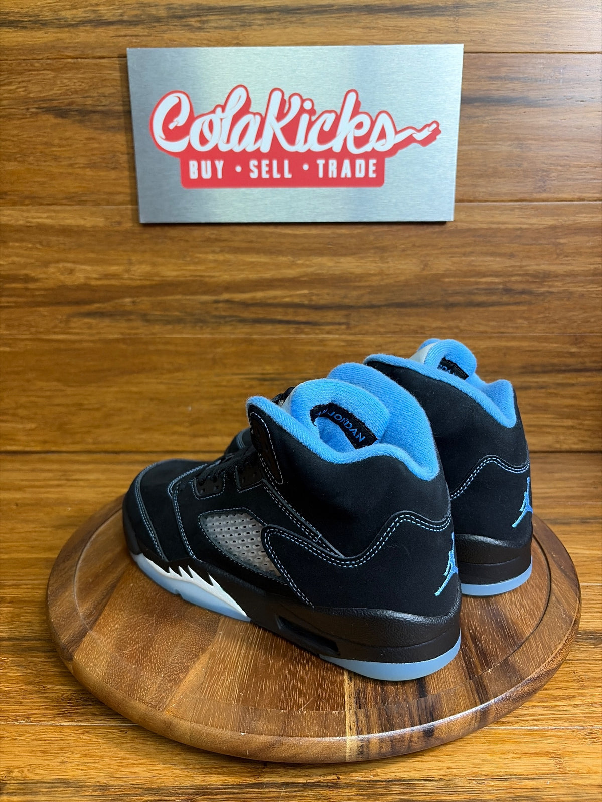 Jordan 5 Retro Black University Blue (2026) (GS)