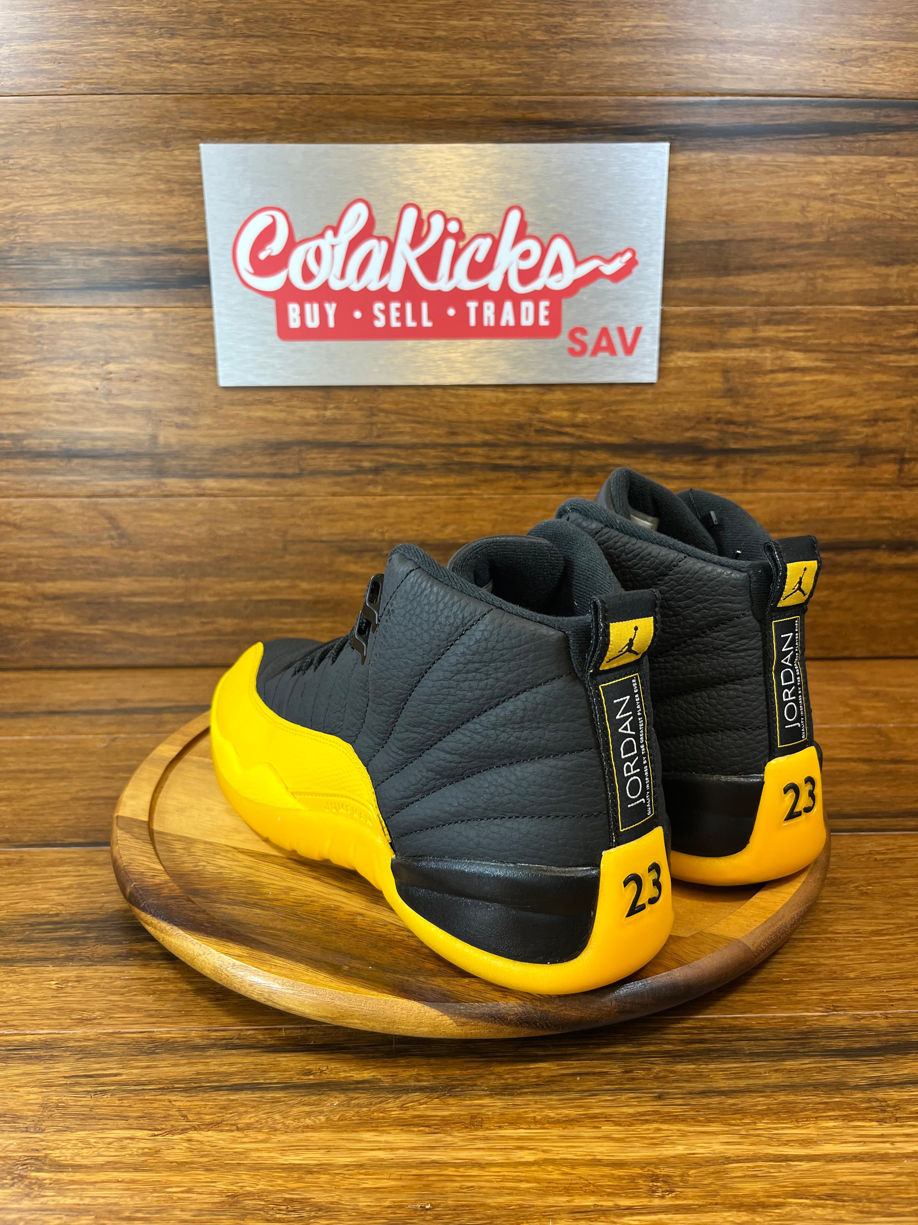 Jordan 12 Retro Black University Gold