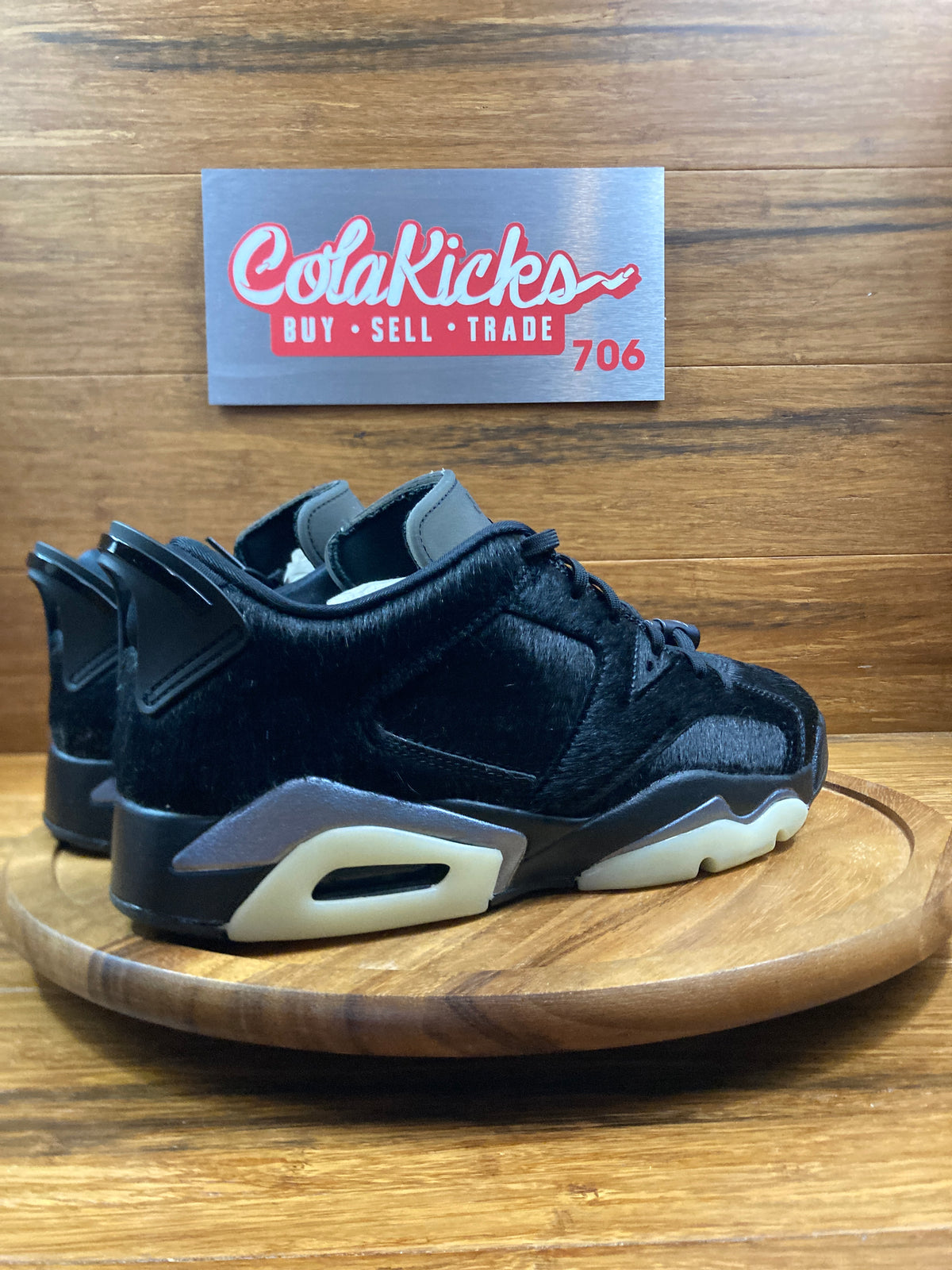 Jordan 6 Retro Low Blackout (Women's)