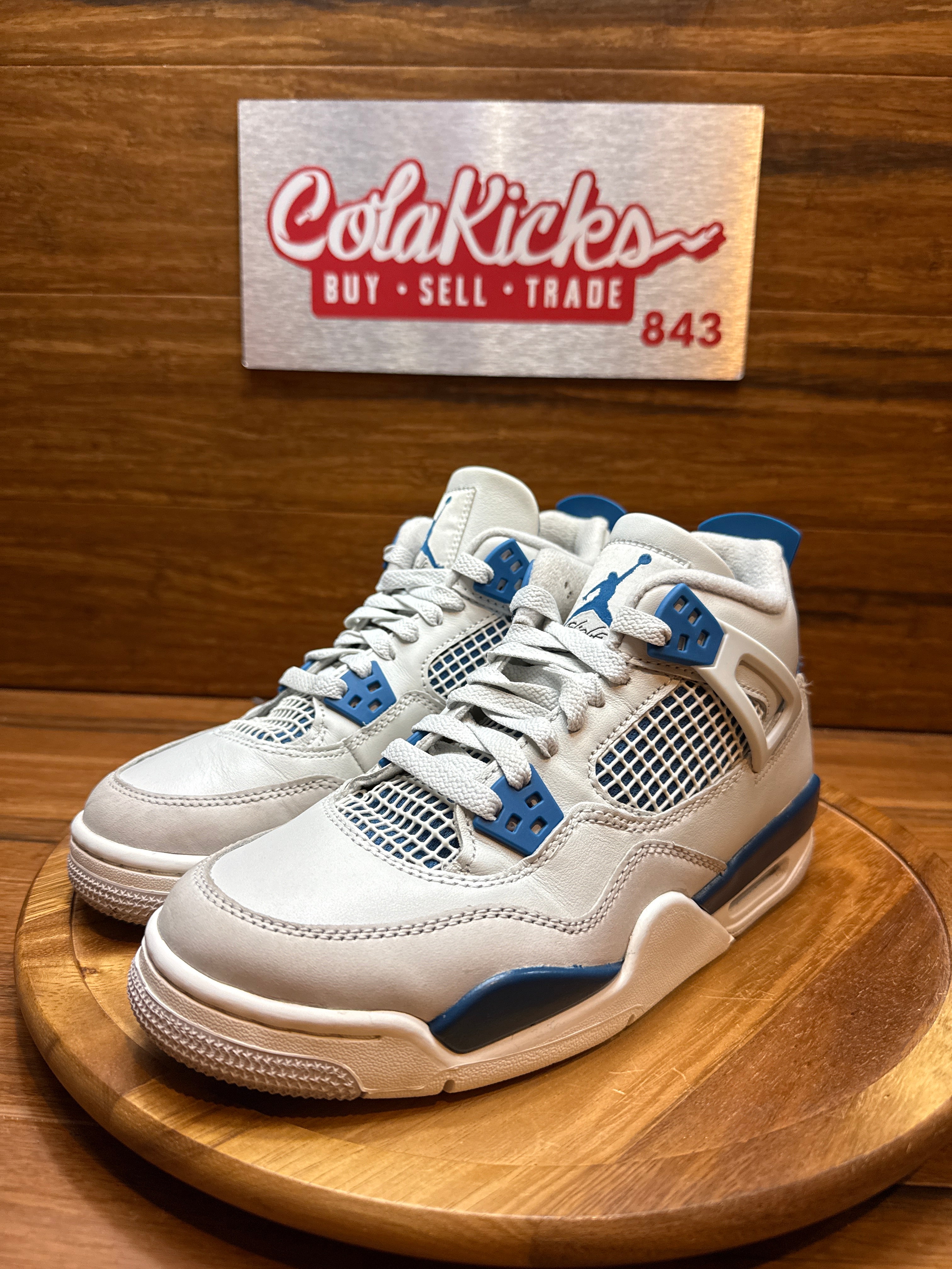 Jordan 4 Retro Military Blue (2024) (GS)