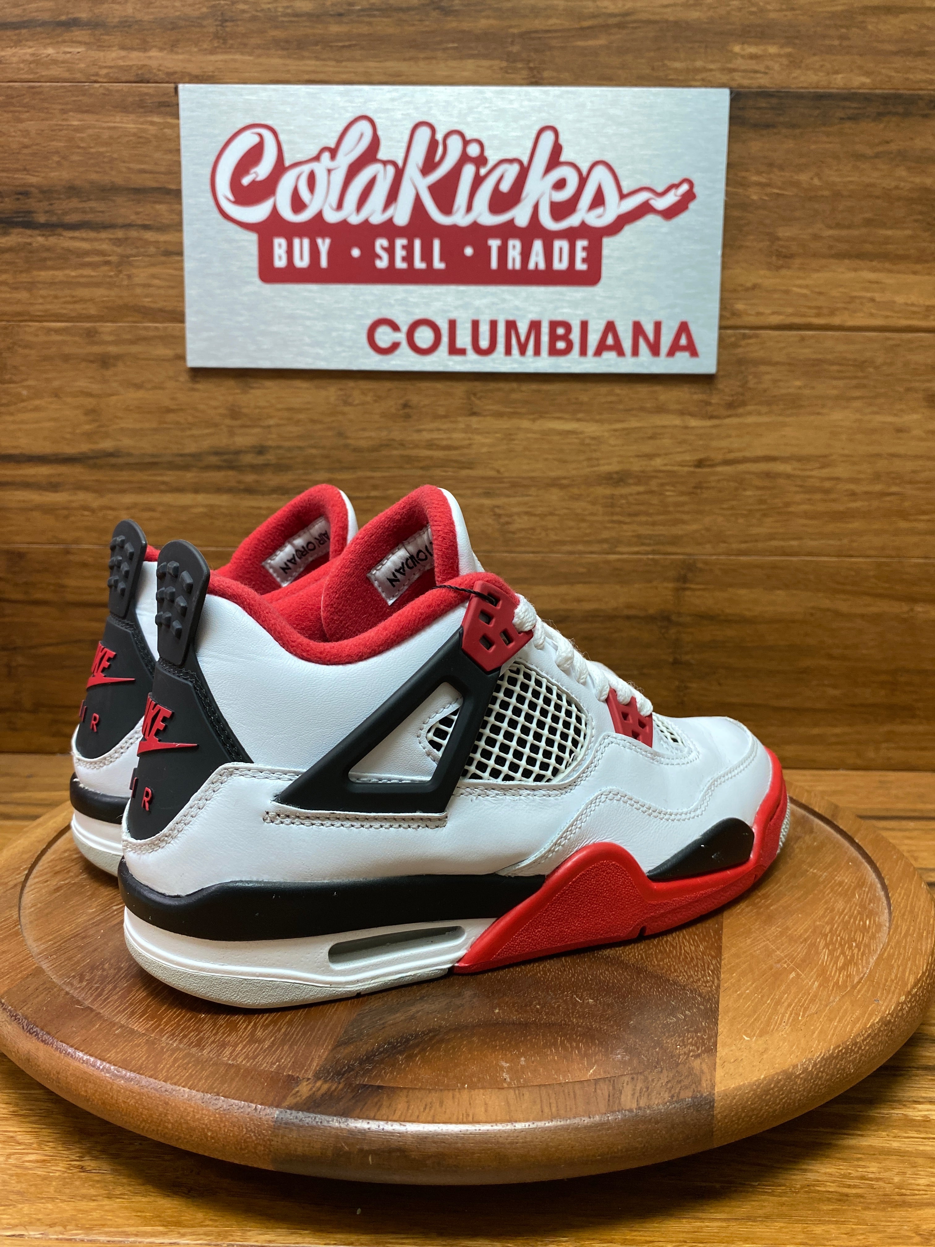 Jordan 4 Retro Fire Red (2020) (GS)