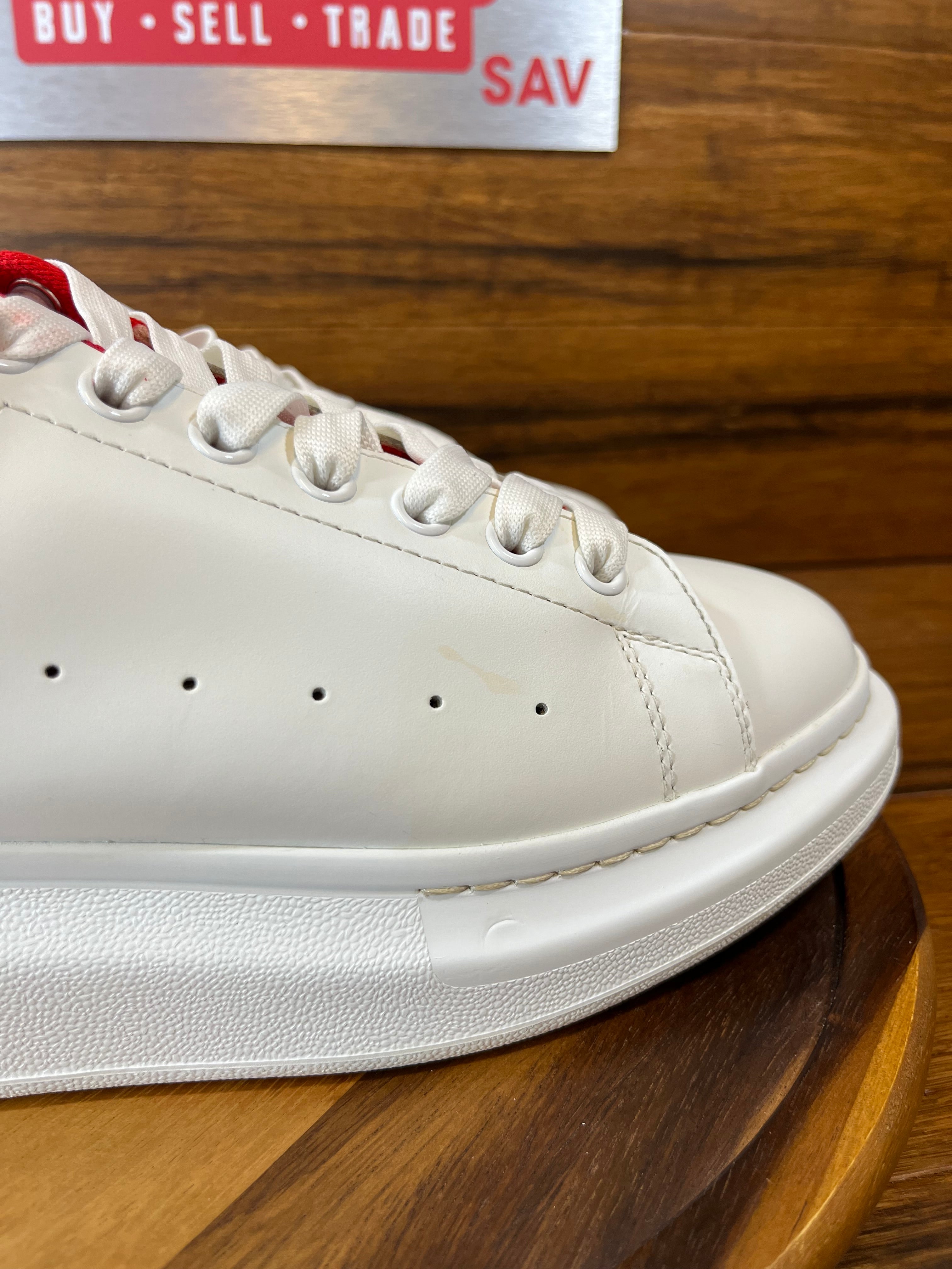 Alexander Mcqueen oversized red