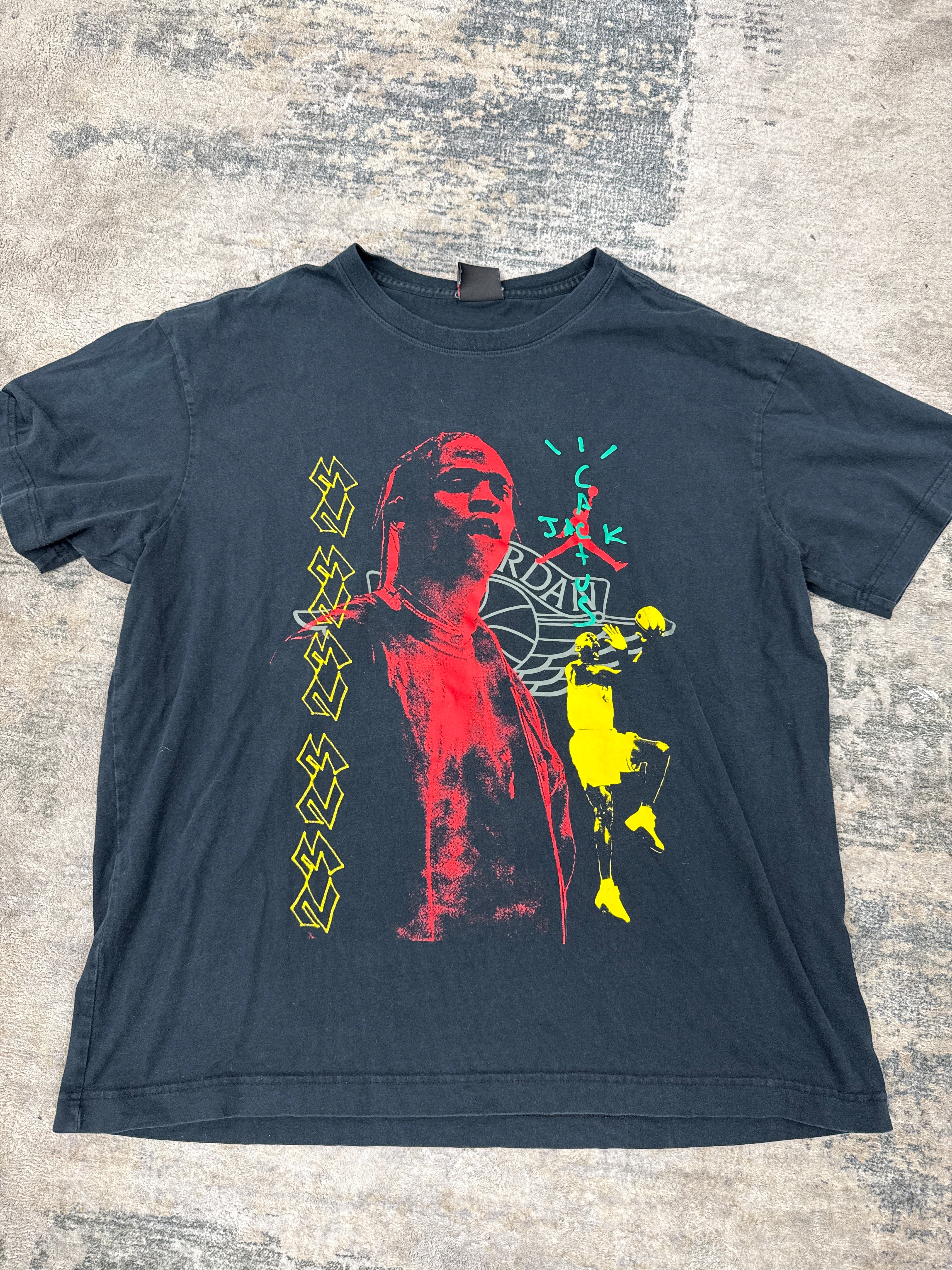 Travis Scott x Jordan Cactus Jack Black Tee