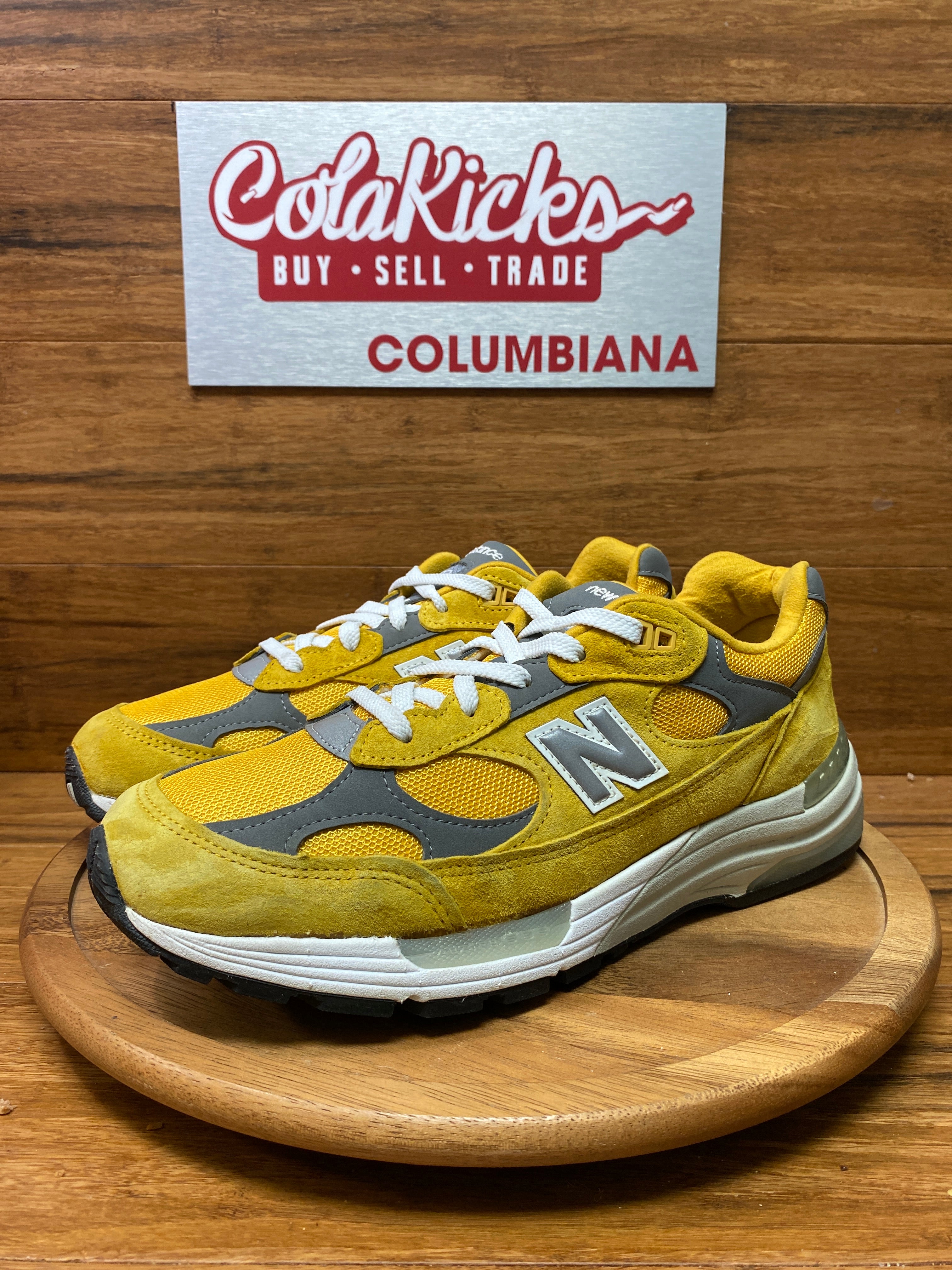 New Balance 992 Yellow Grey