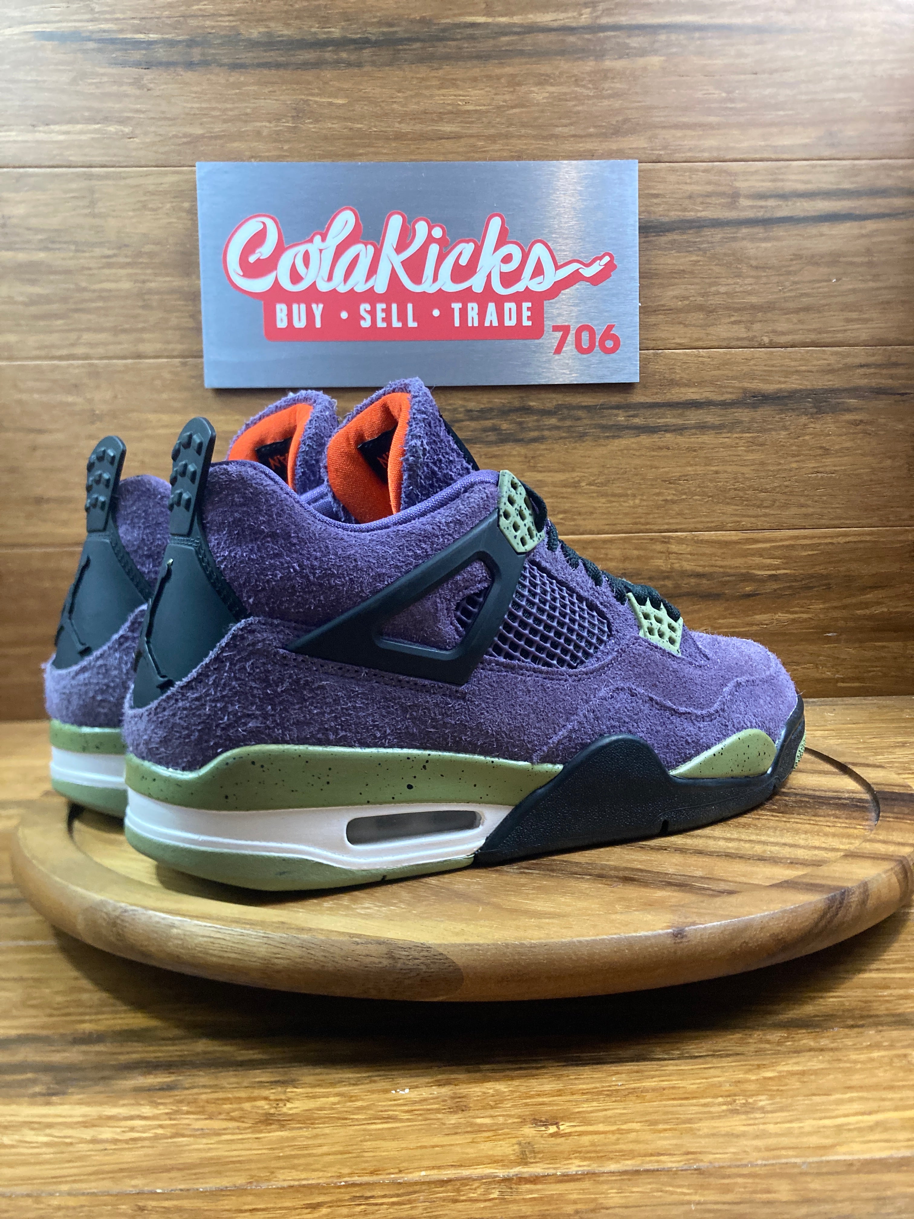 Jordan 4 Retro Canyon Purple (Women's)