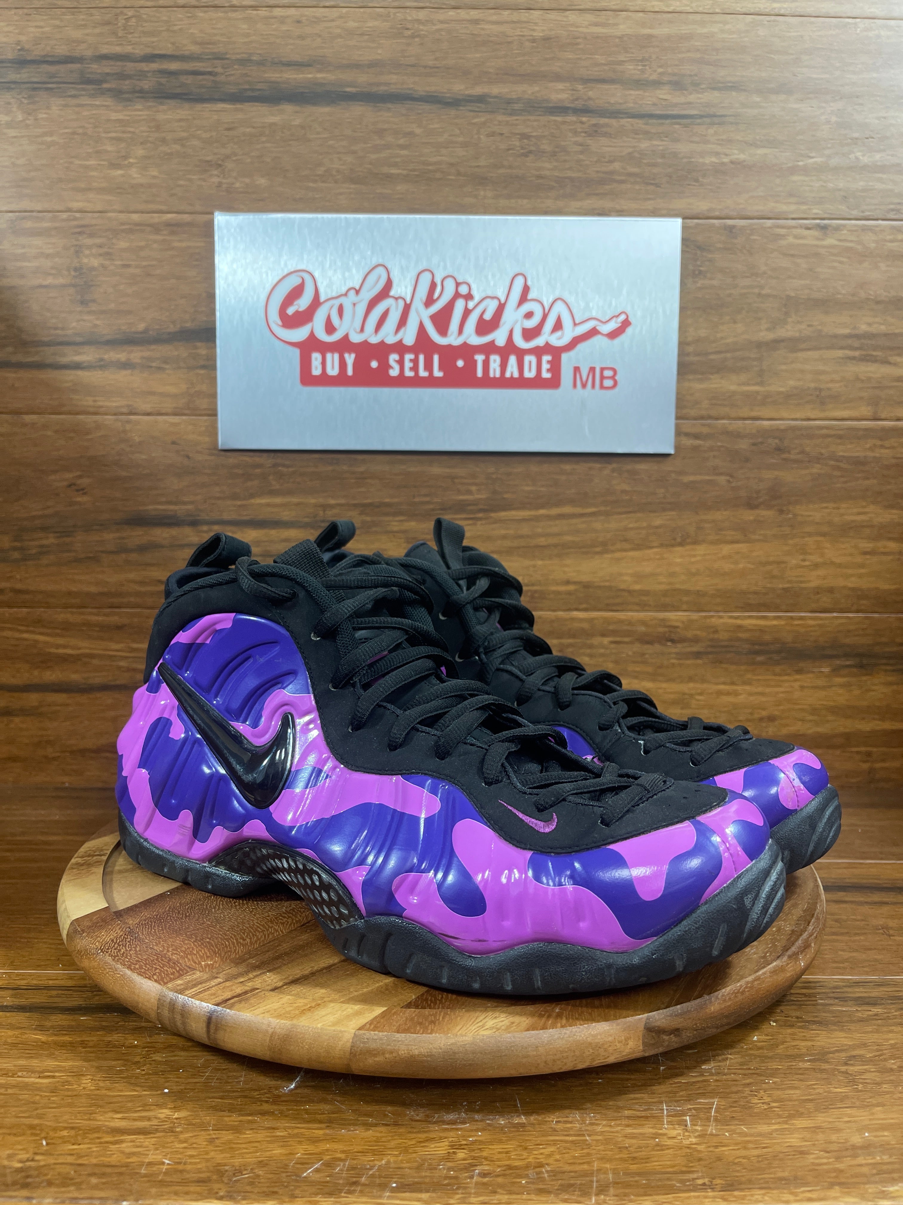 Nike Air Foamposite Pro Purple Camo