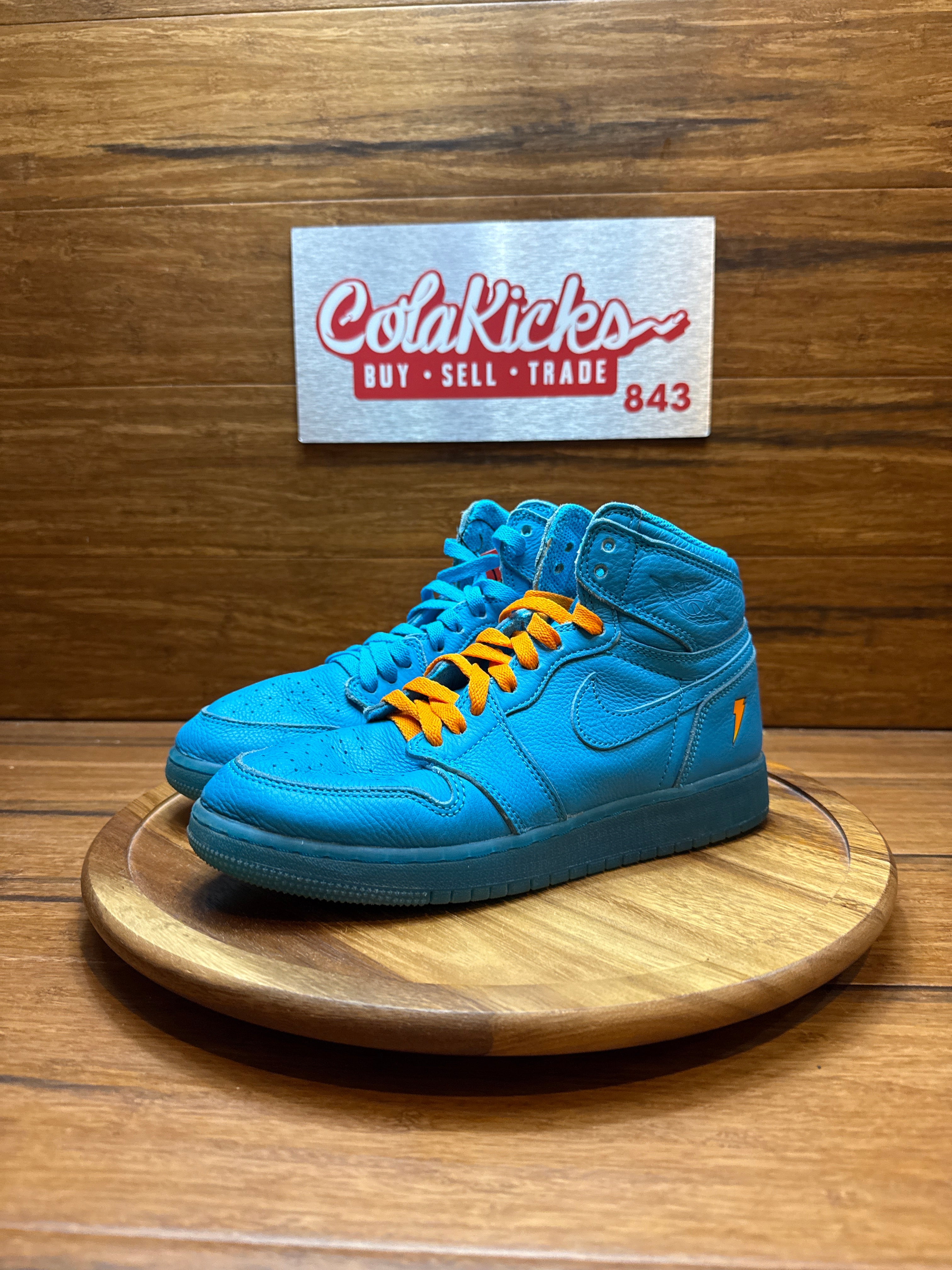 Jordan 1 Retro High Gatorade Blue Lagoon (GS)