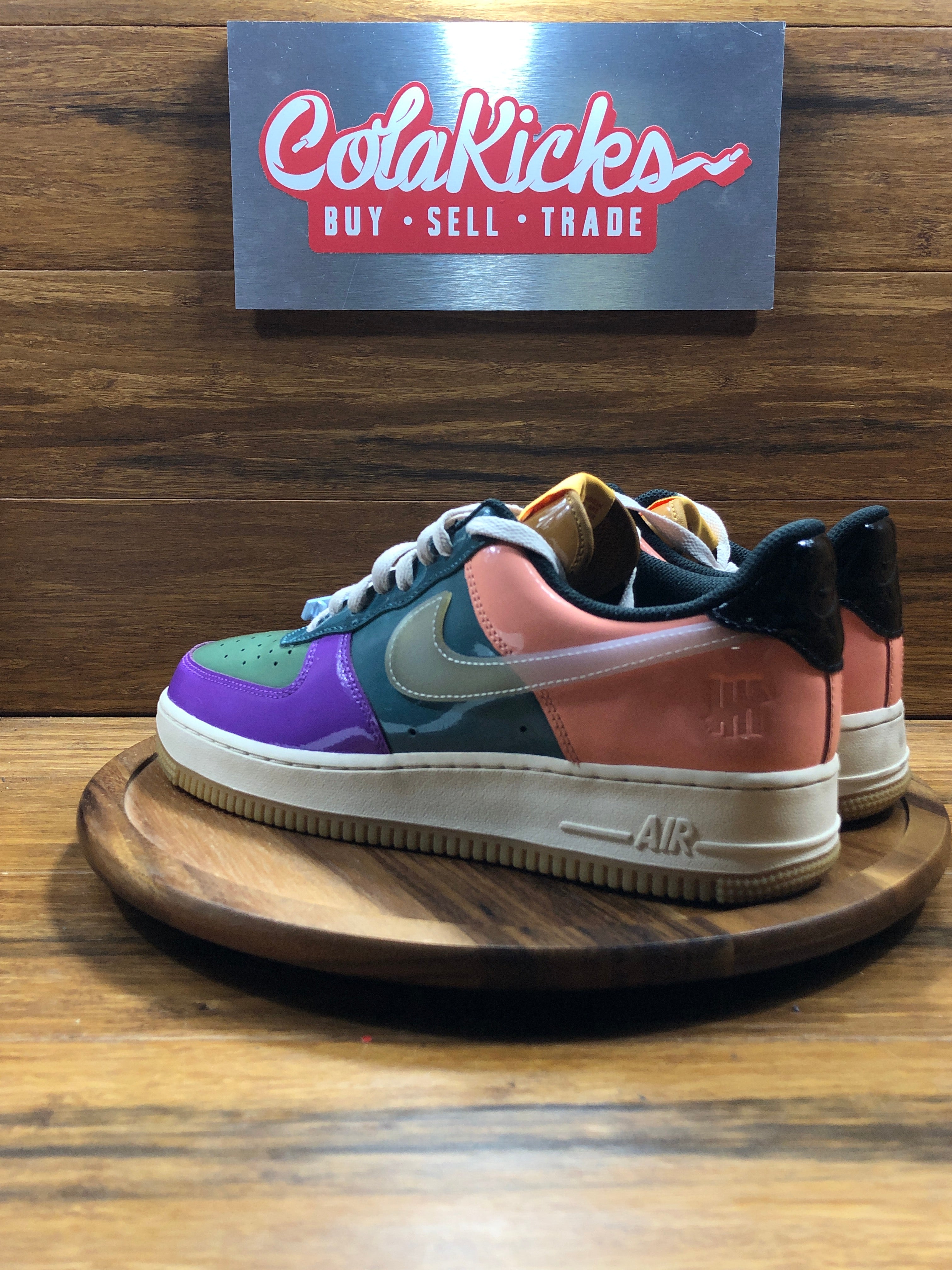 Nike Air Force 1 Low SP Undefeated Multi-Patent Wild Berry