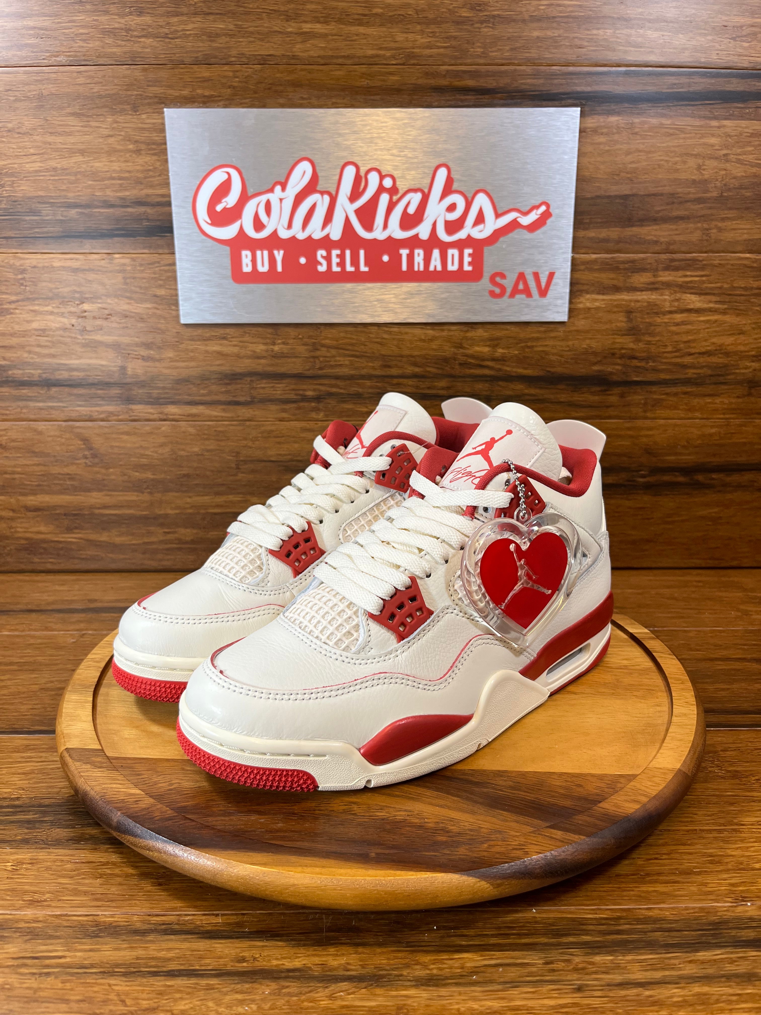 Jordan 4 Retro Valentine's Day Sierra Red (Women's)