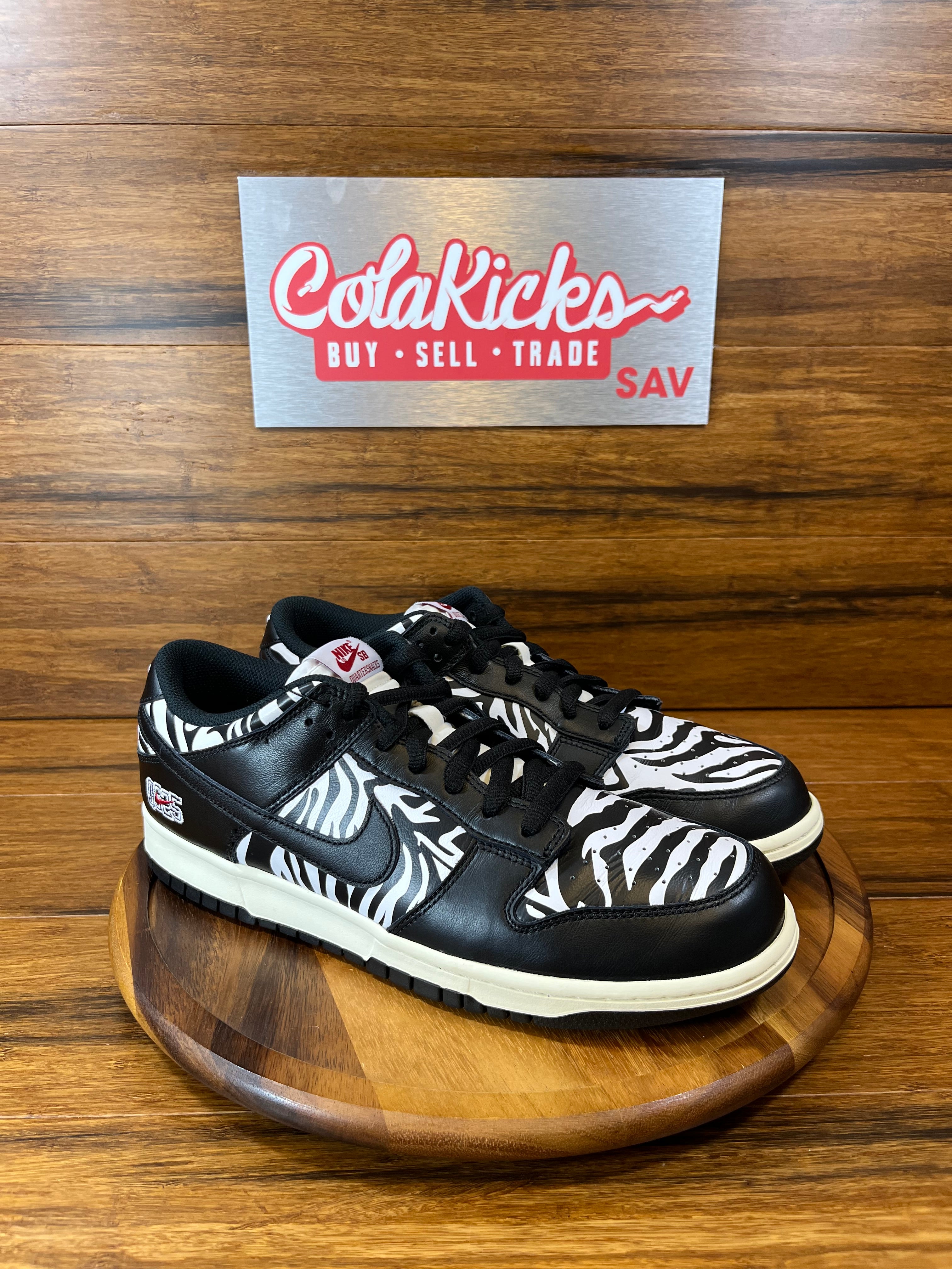 Nike SB Dunk Low OG QS Quartersnacks Zebra