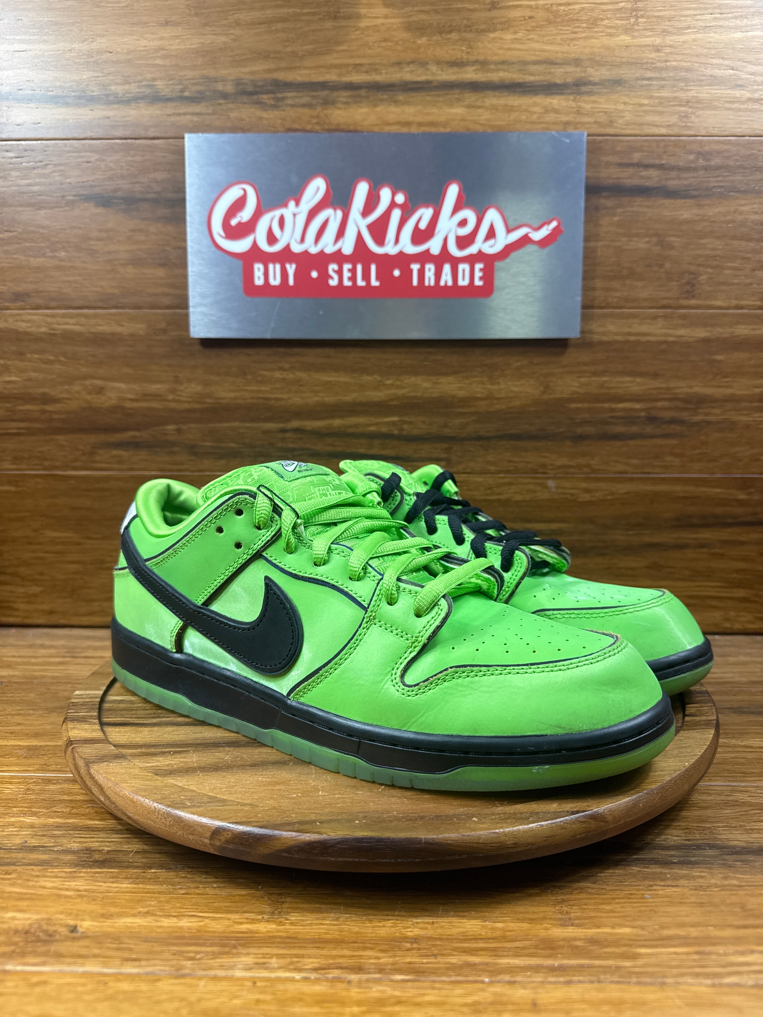 Nike SB Dunk Low The Powerpuff Girls Buttercup