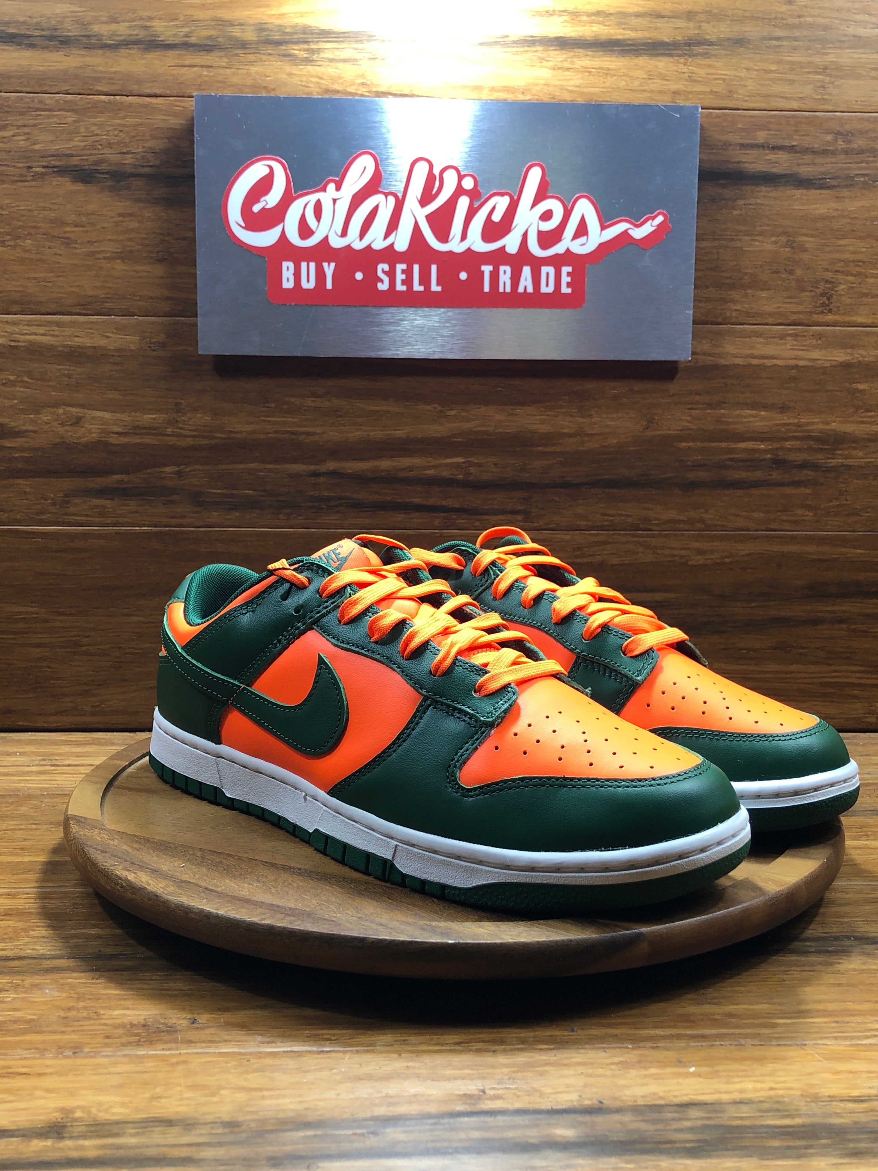 Nike Dunk Low Retro Miami Hurricanes