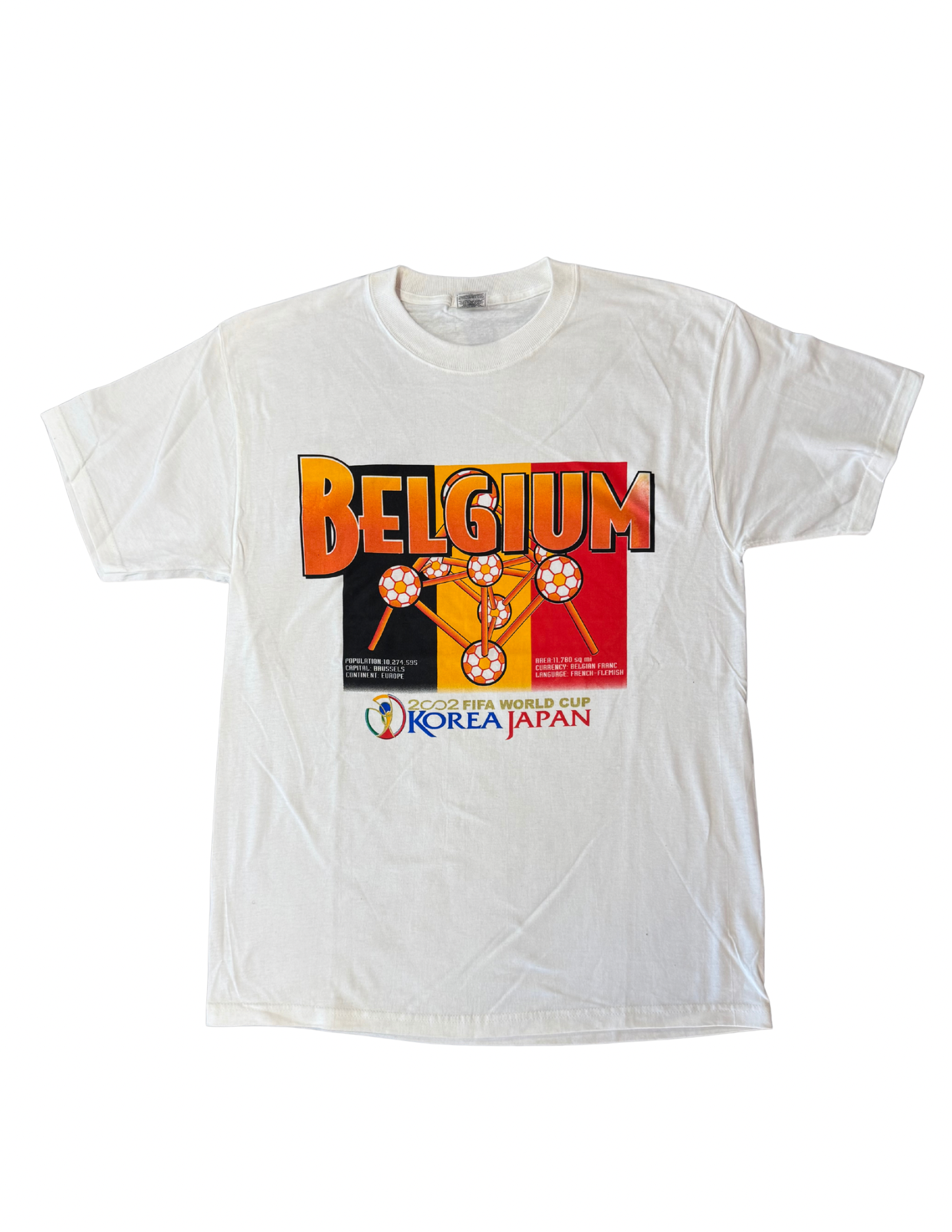 Belgium 2002 World Cup Tee