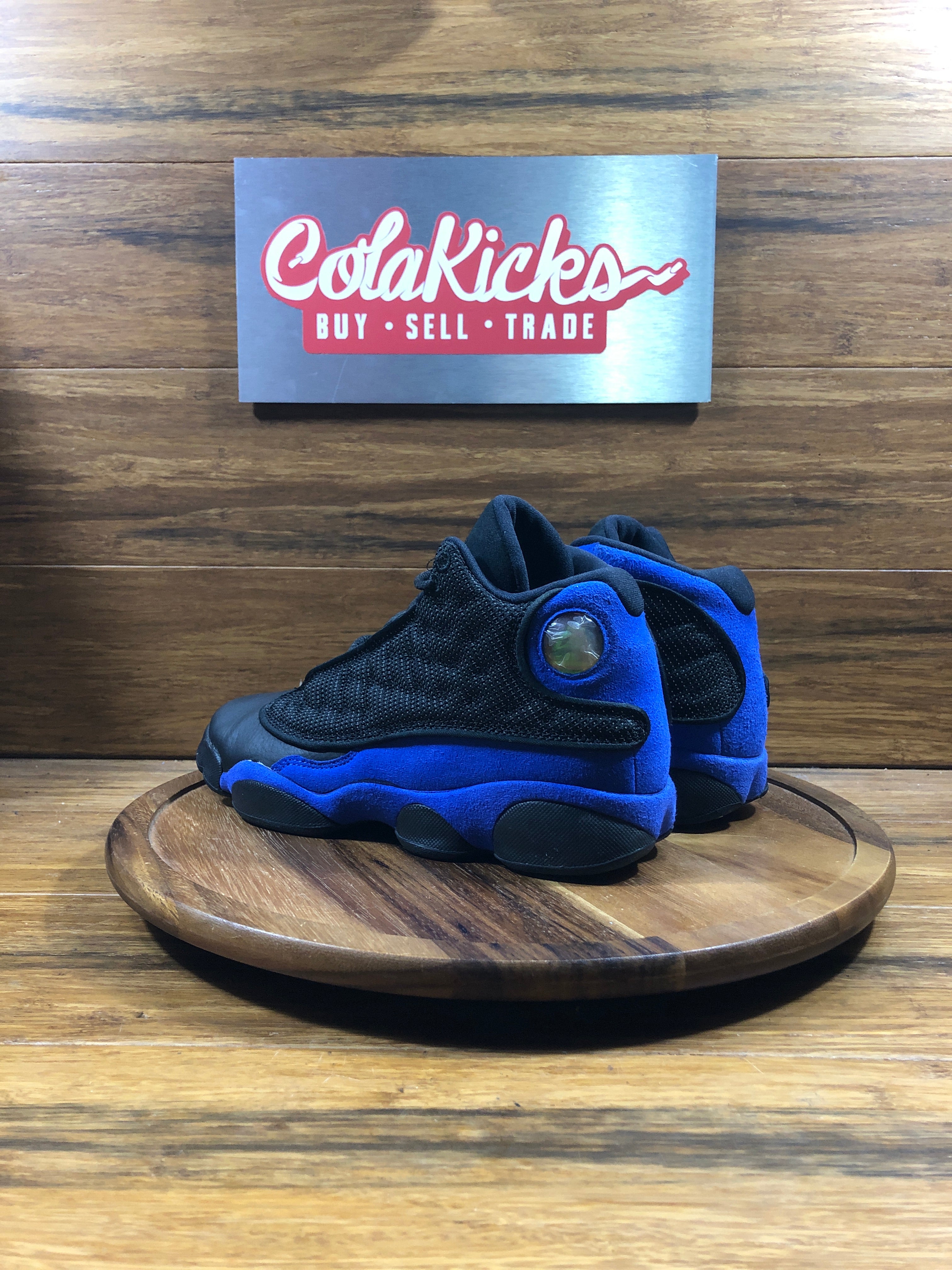 Jordan 13 Retro Black Hyper Royal (GS)