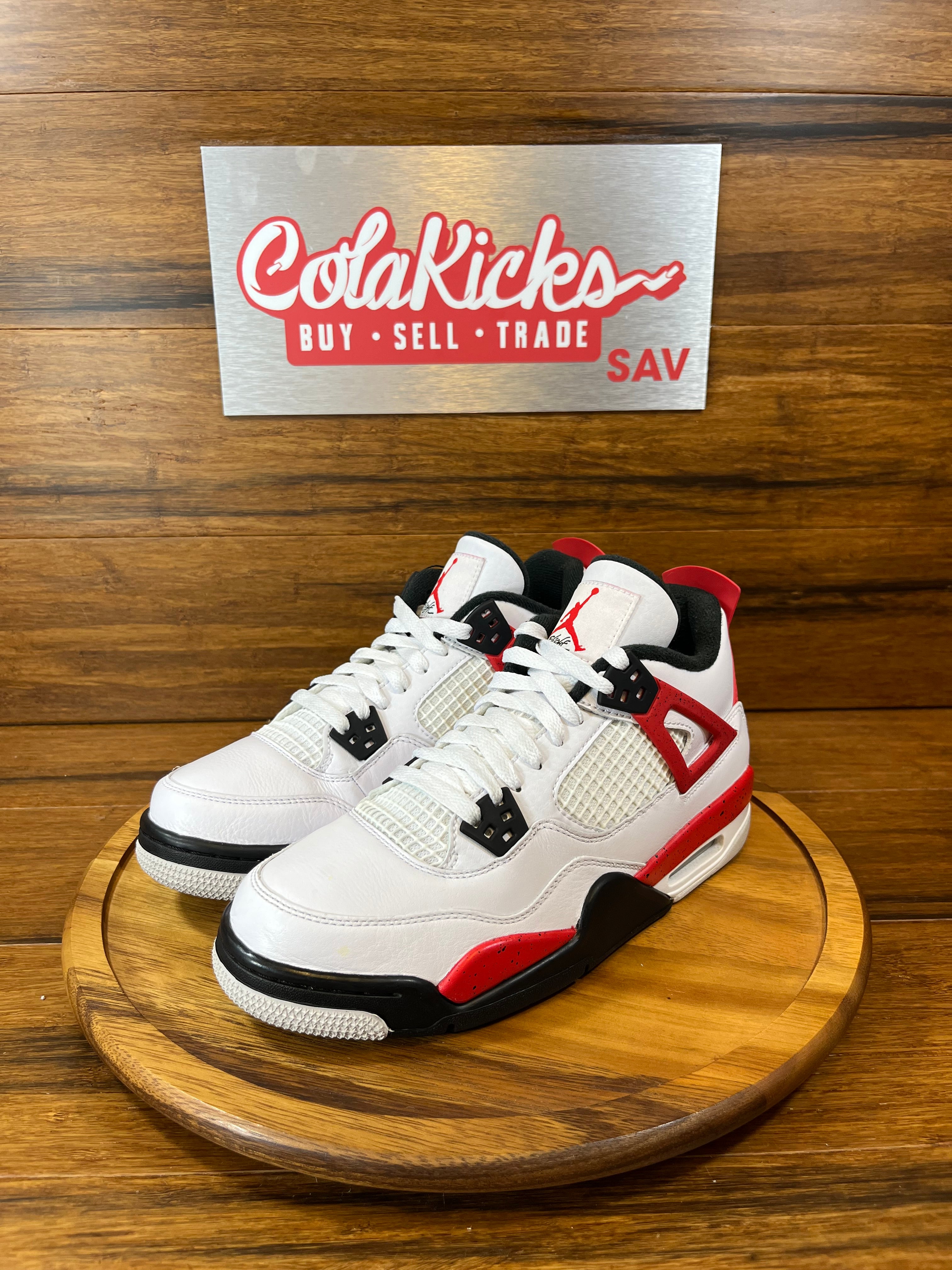 Jordan 4 Retro Red Cement (GS)