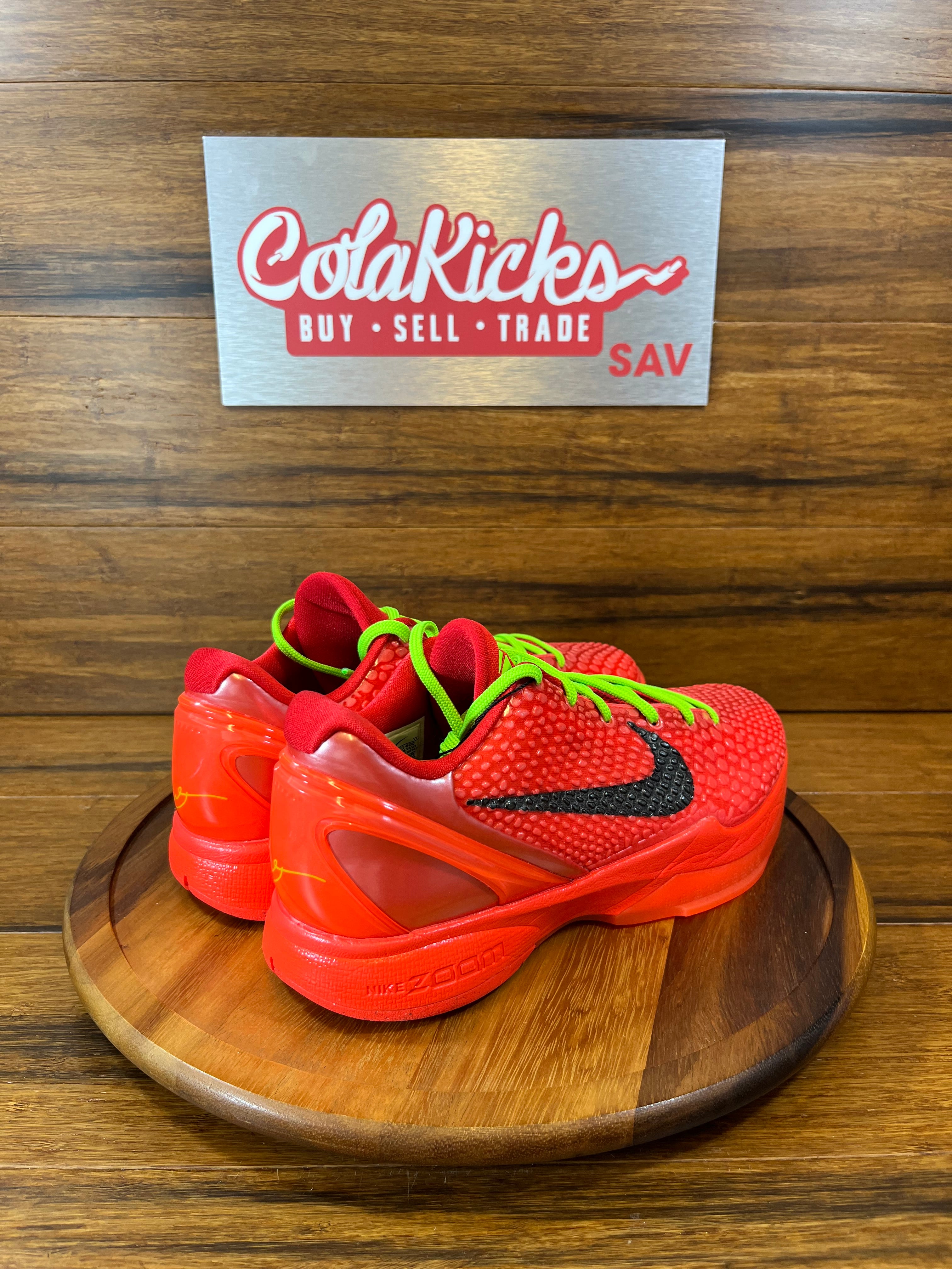 Nike Kobe 6 Protro Reverse Grinch