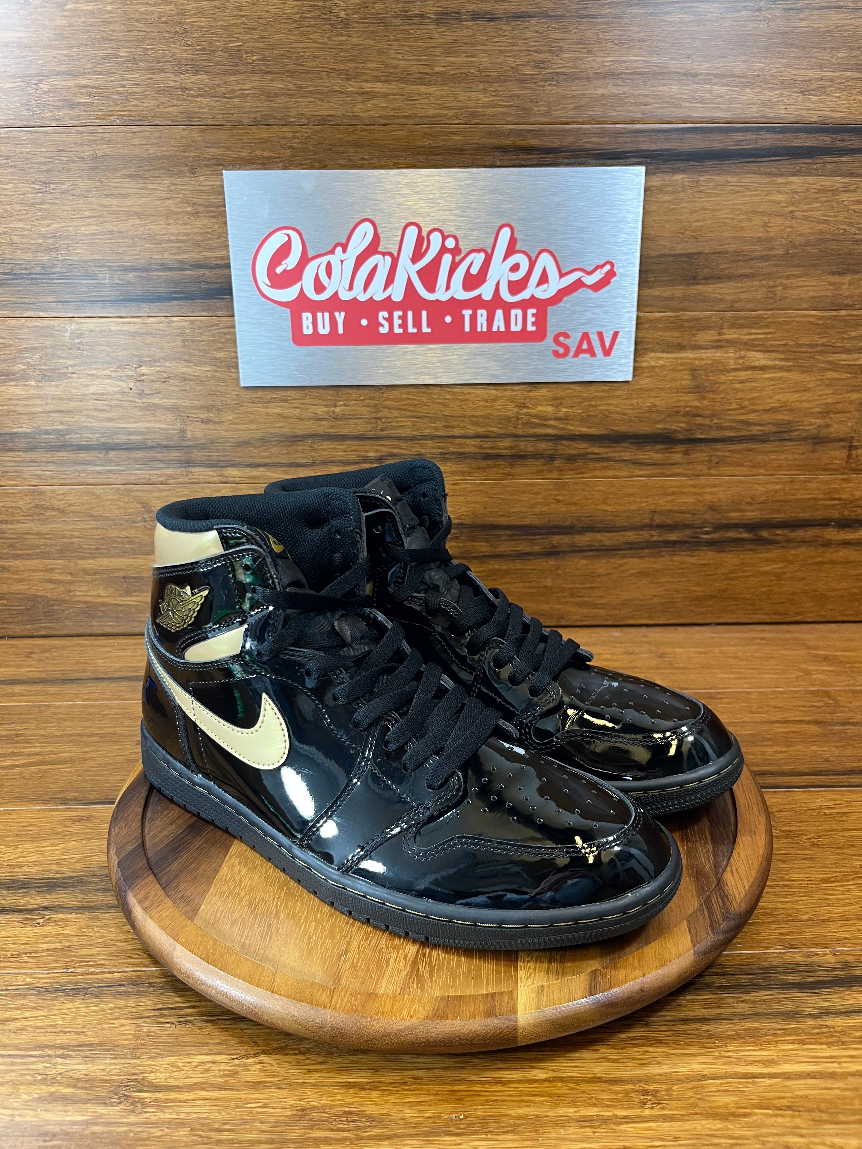 Jordan 1 Retro High Black Metallic Gold (2020)