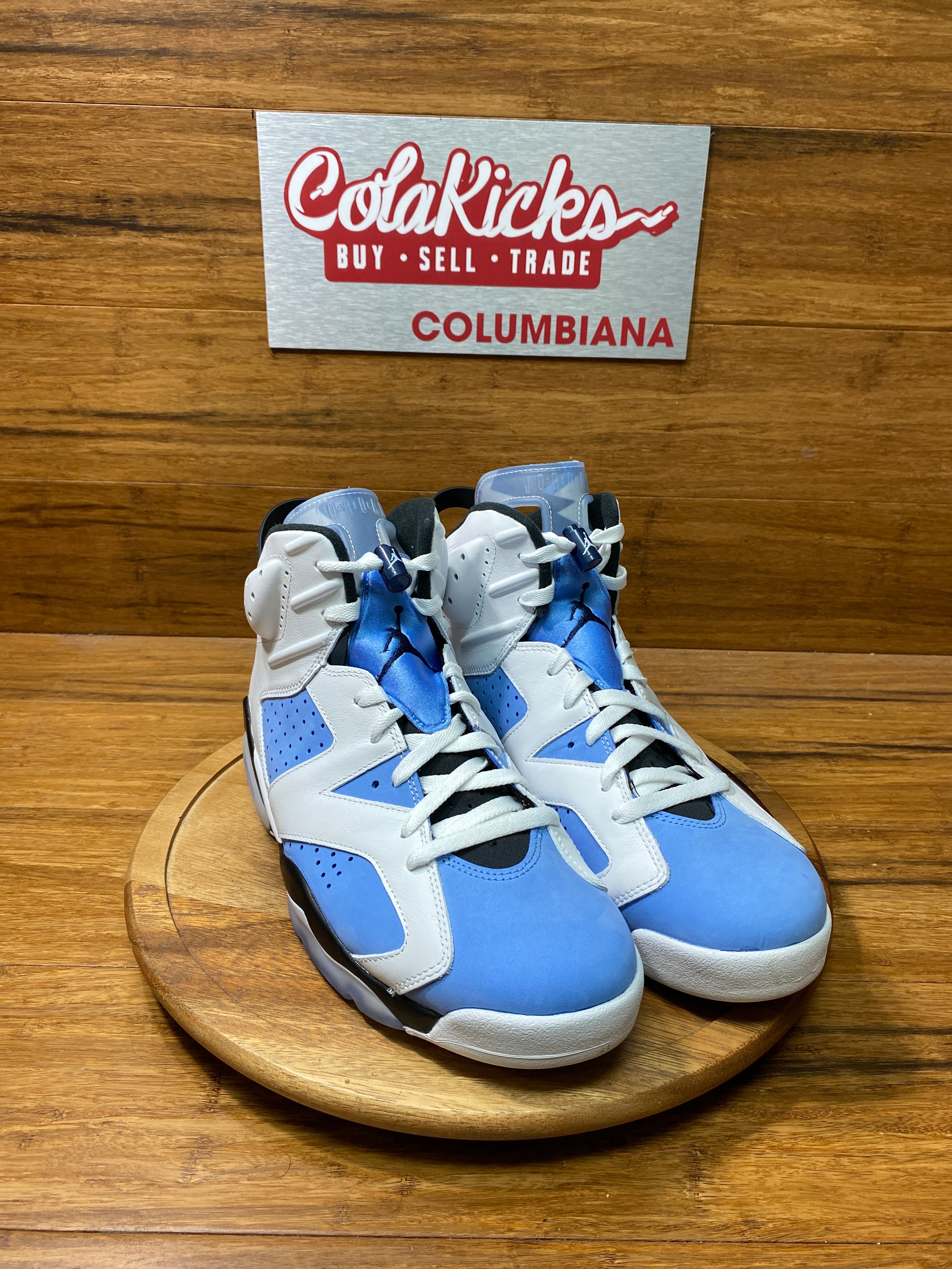 Jordan 6 Retro UNC White