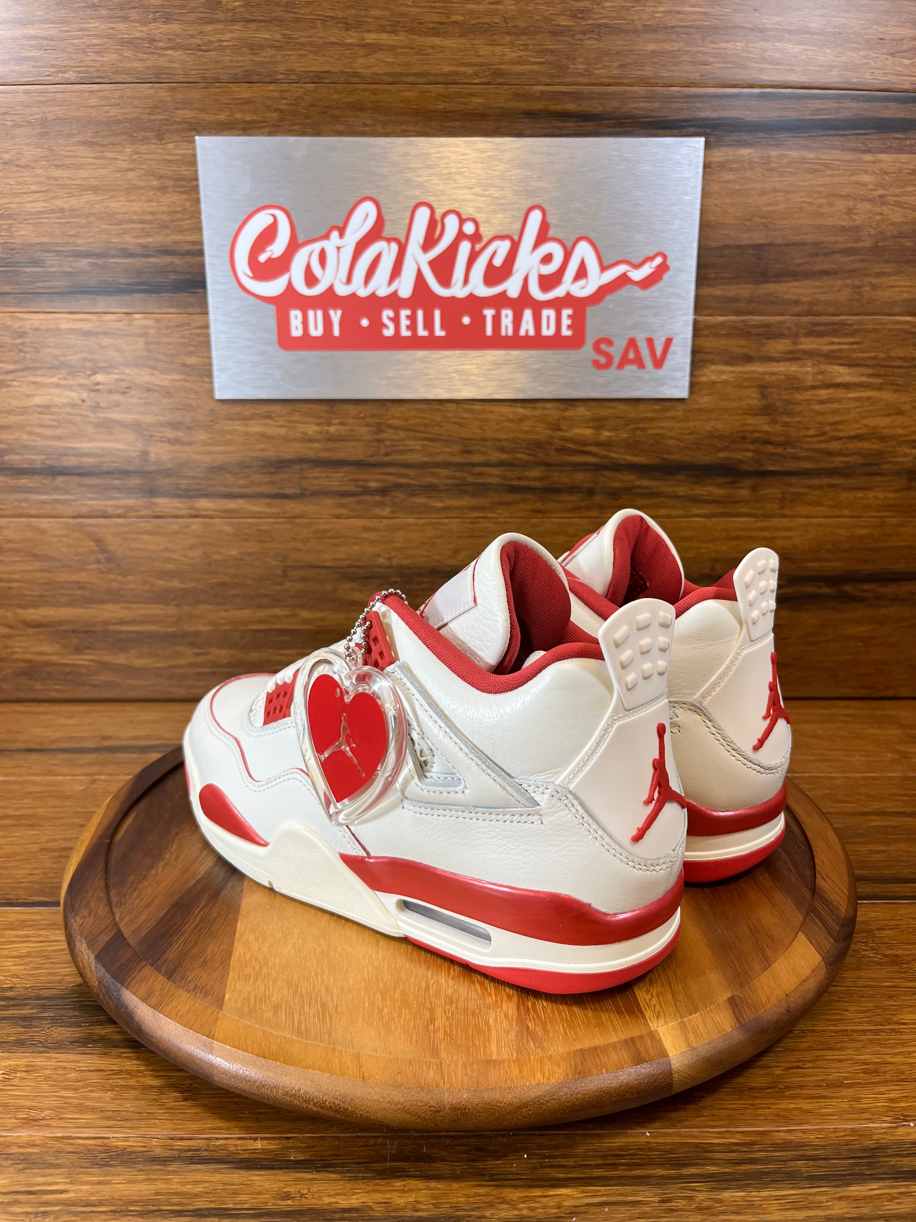 Jordan 4 Retro Valentine's Day Sierra Red (Women's)