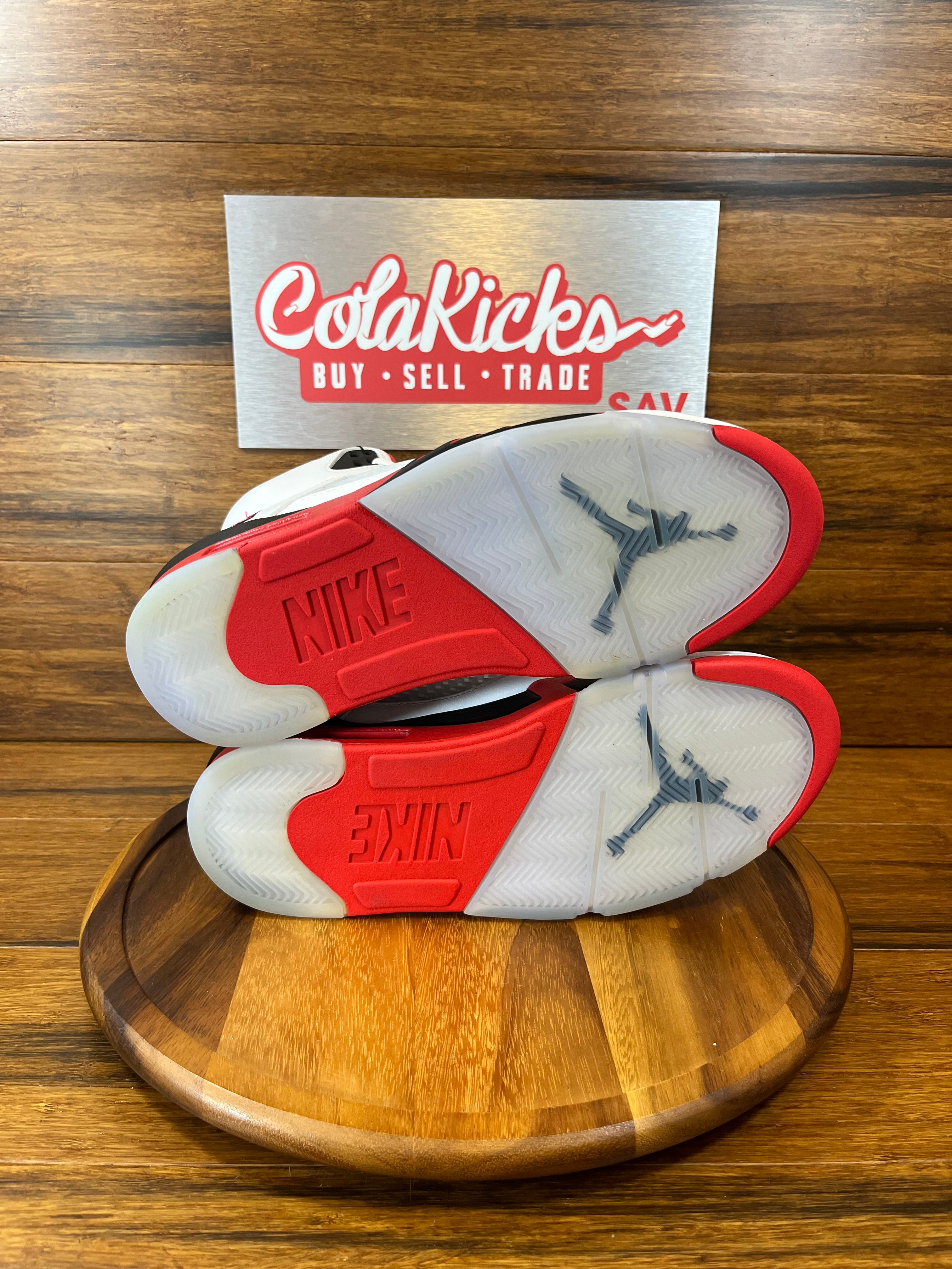 Jordan 5 Retro Fire Red Black Tongue (2025)