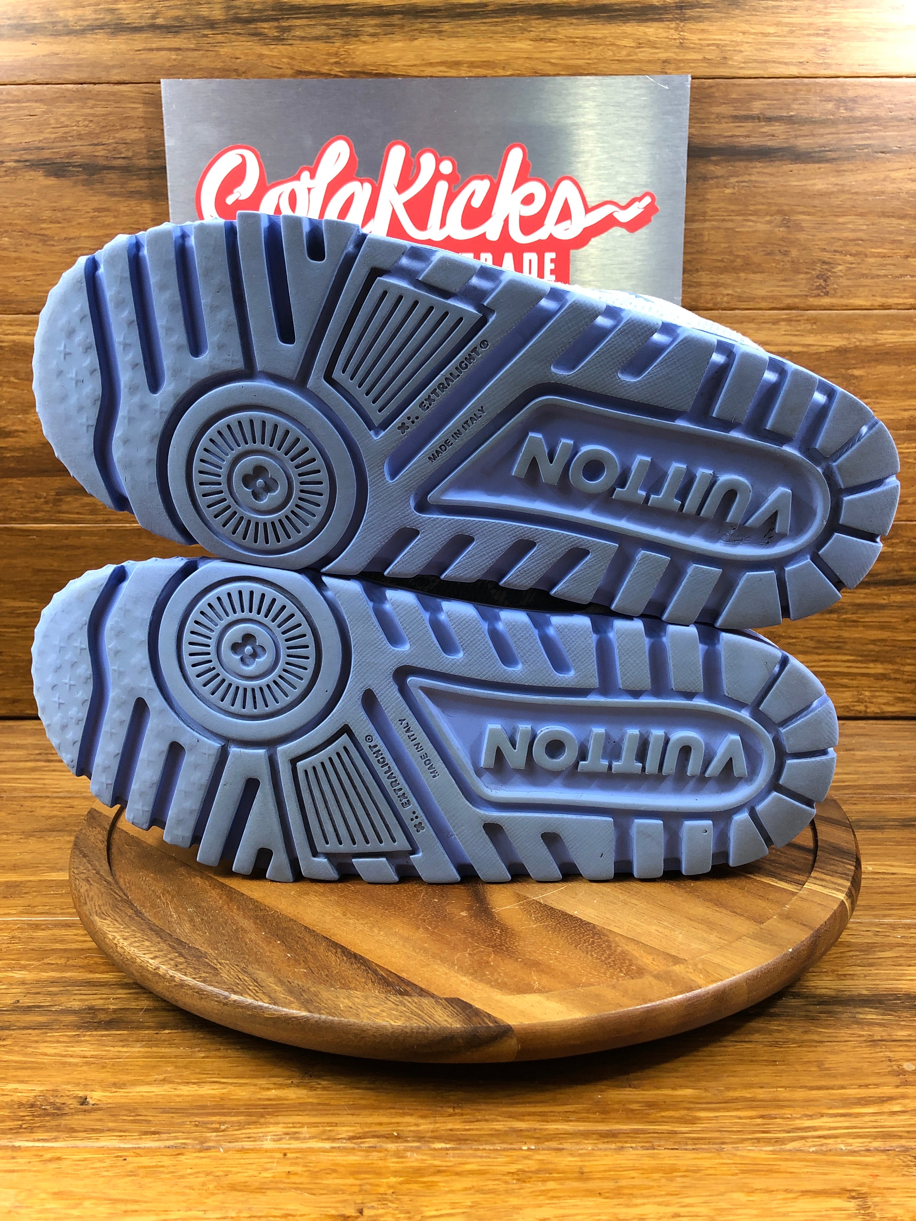 Louis Vuitton LV Trainer Maxi Blue Monogram