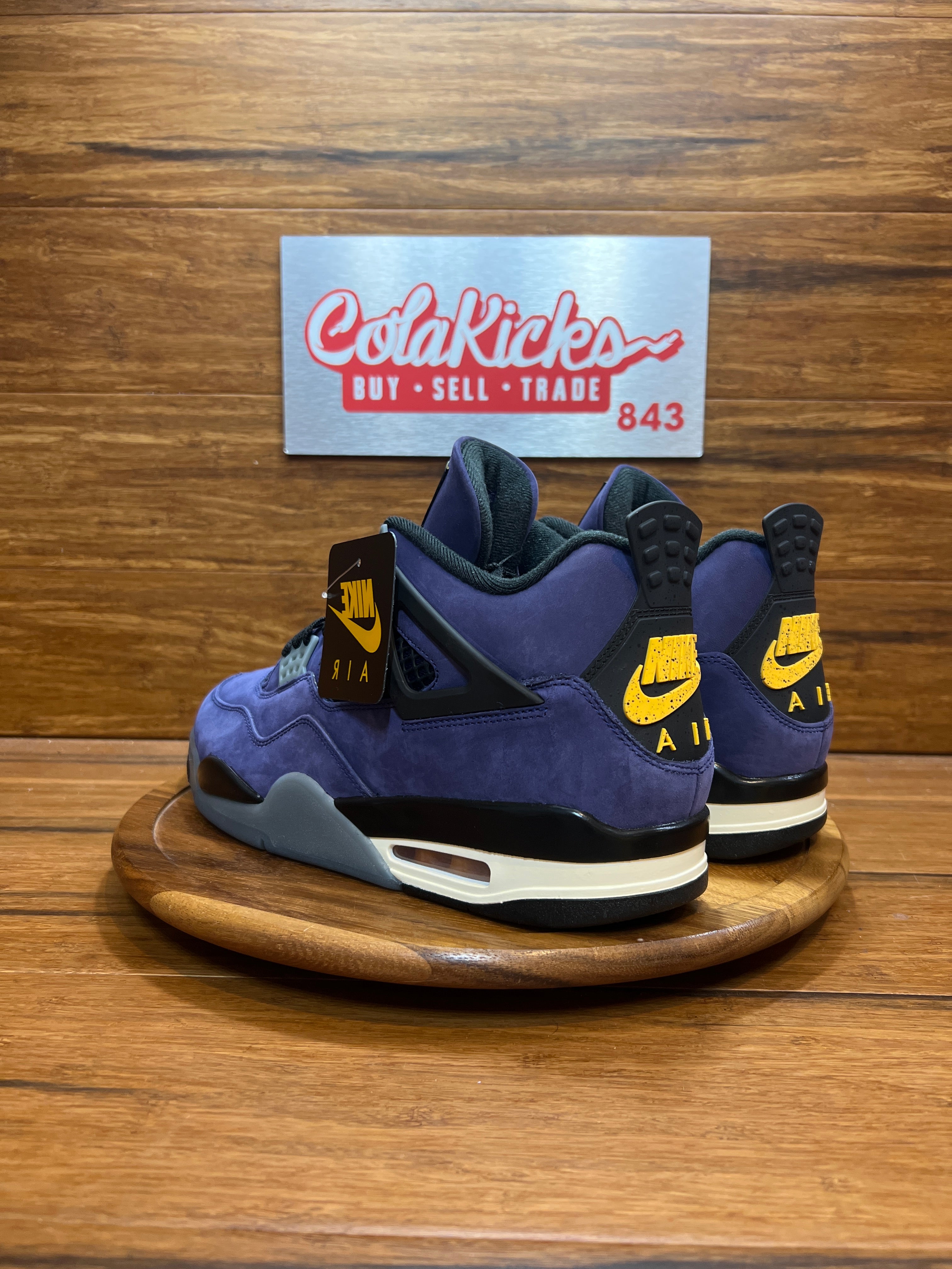 Jordan 4 Retro Lakers