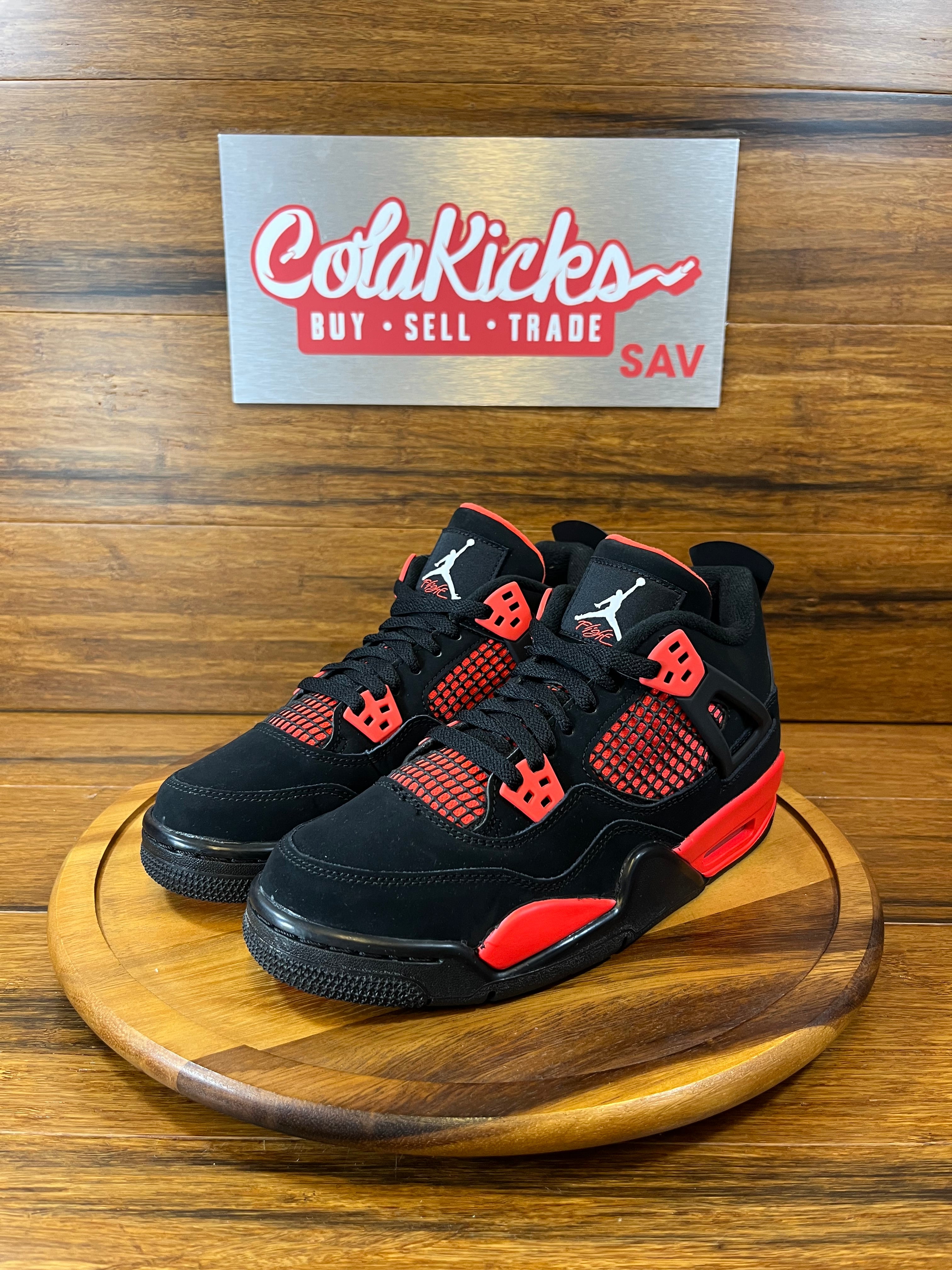 Jordan 4 Retro Red Thunder (GS)