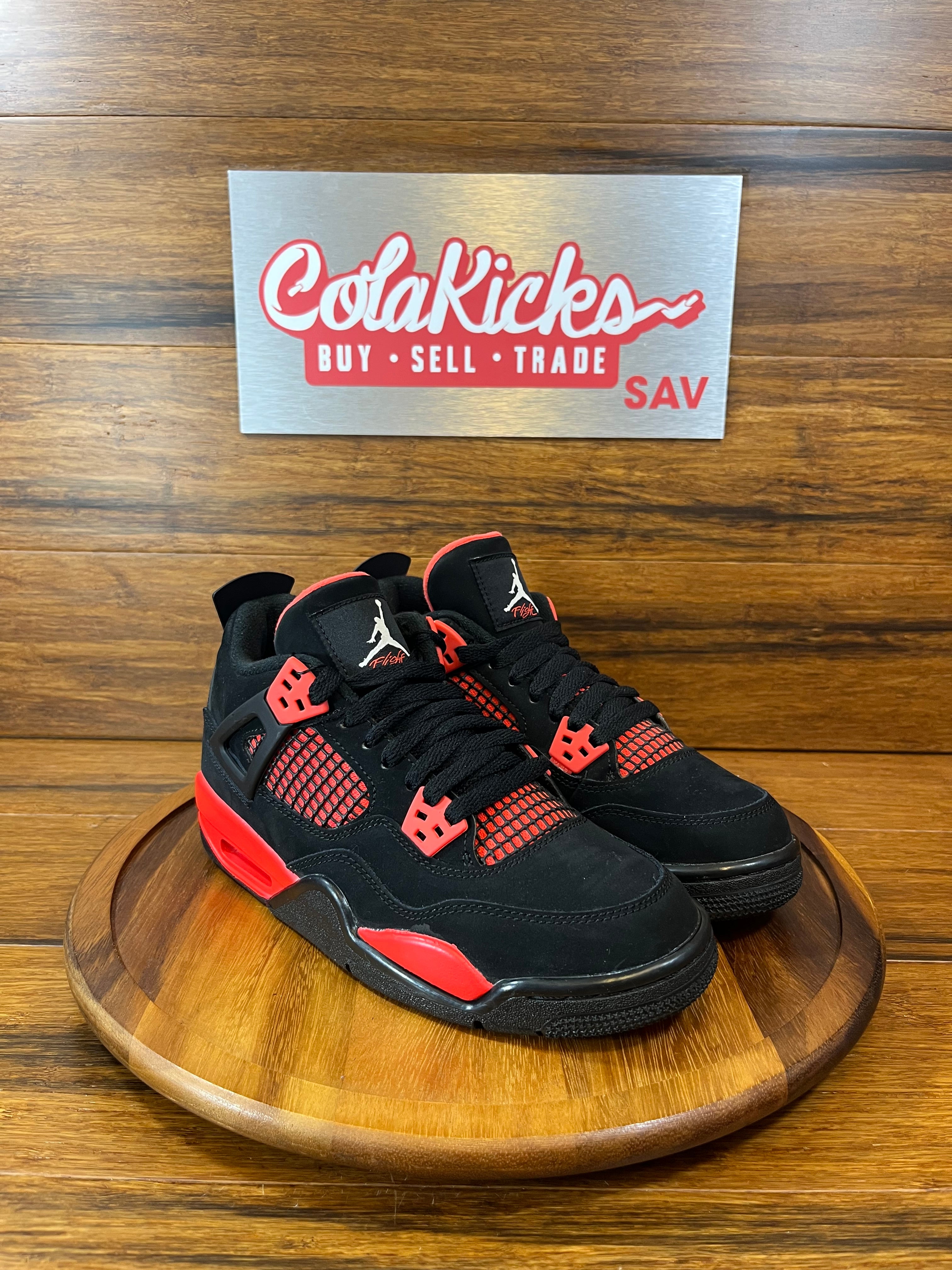 Jordan 4 Retro Red Thunder (GS)