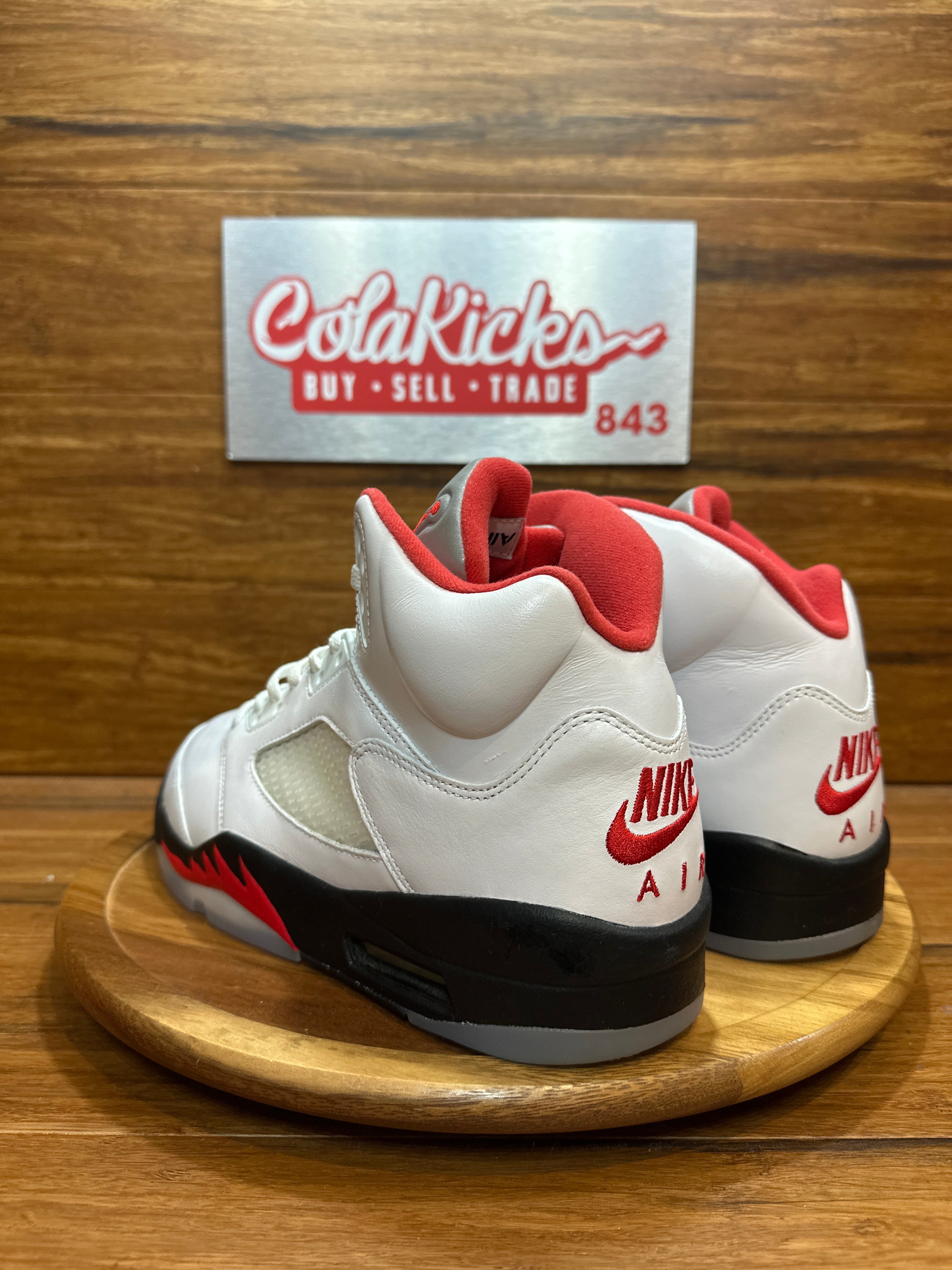 Jordan 5 Retro Fire Red Silver Tongue (2020)