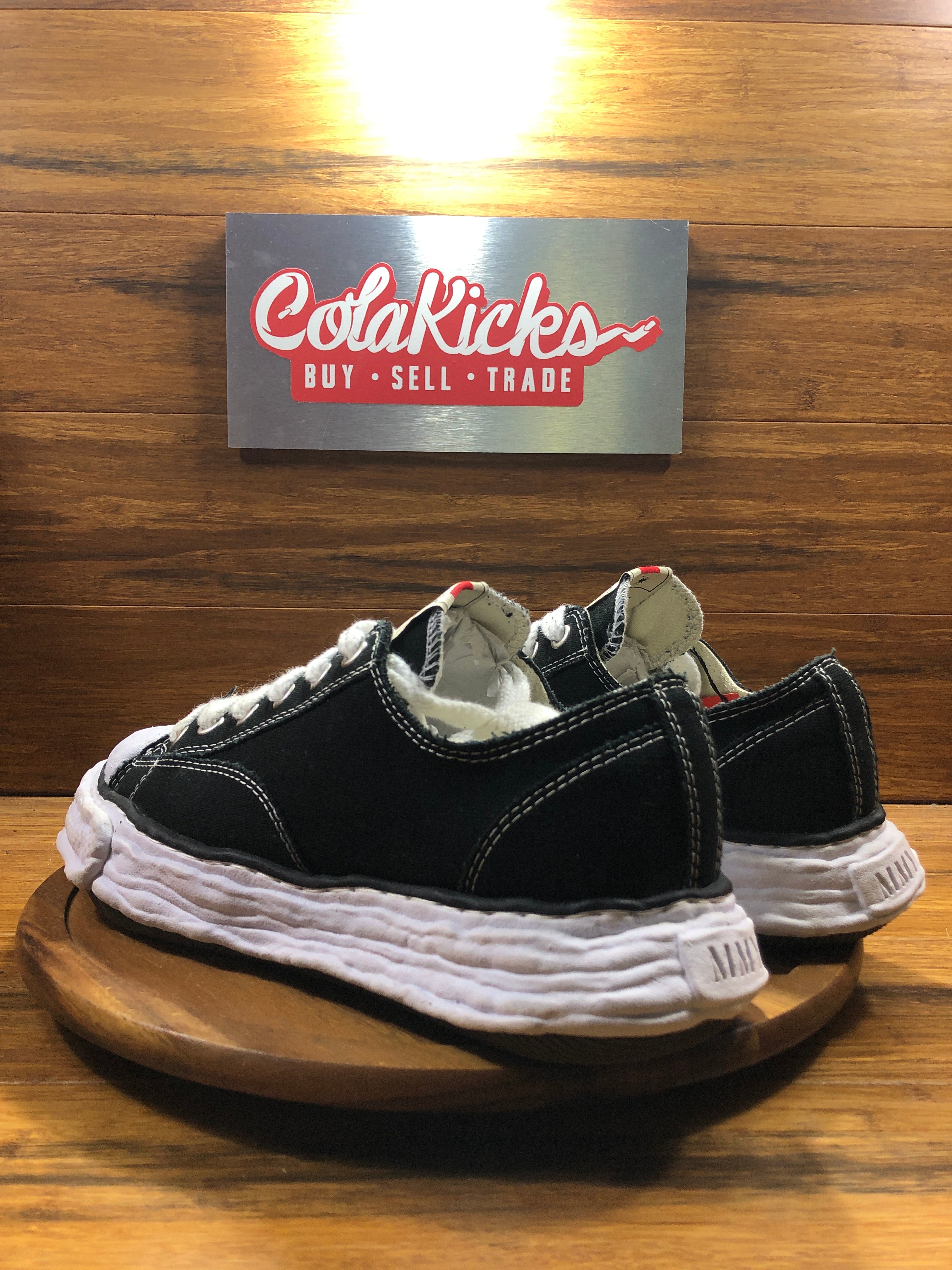 Maison Mihara Yasuhiro Peterson 23 OG Sole Canvas Low Black